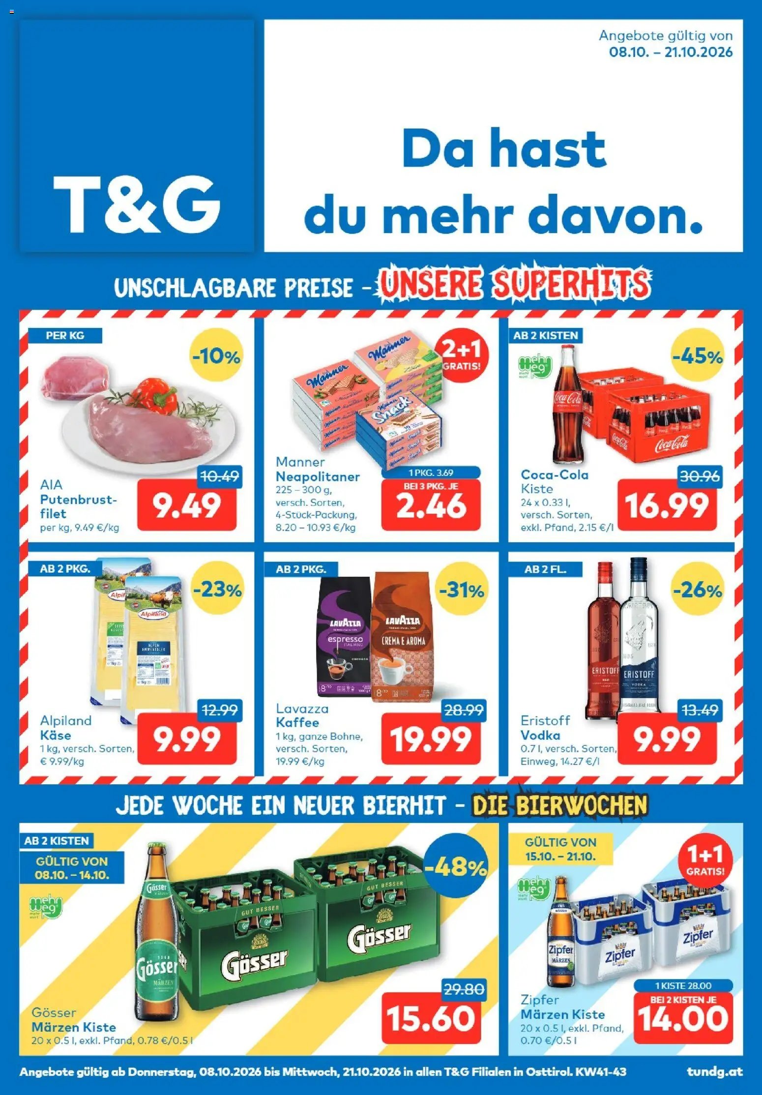 T&G Flugblatt