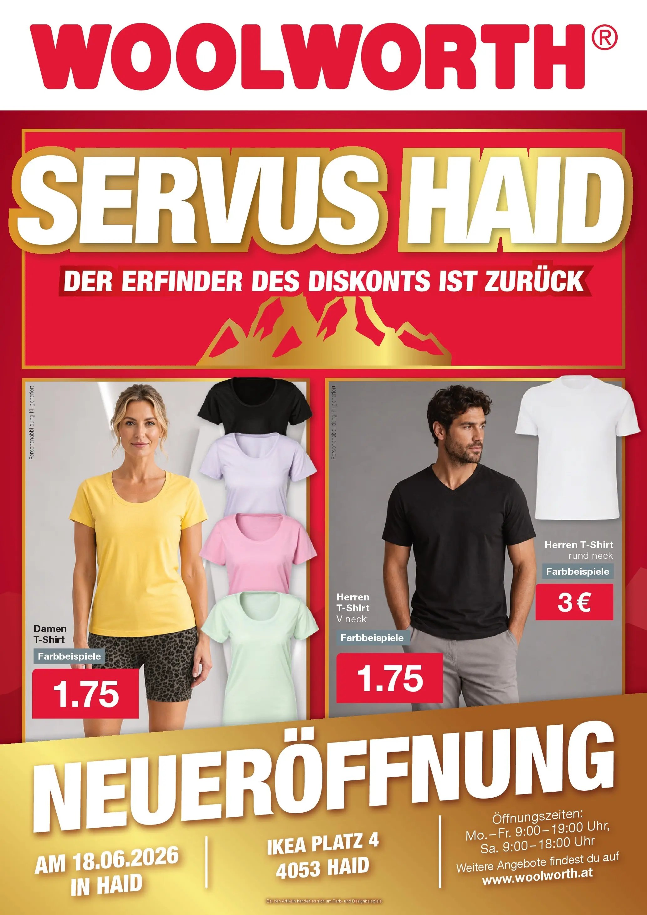 Woolworth - Woolworth: Servus Haid!