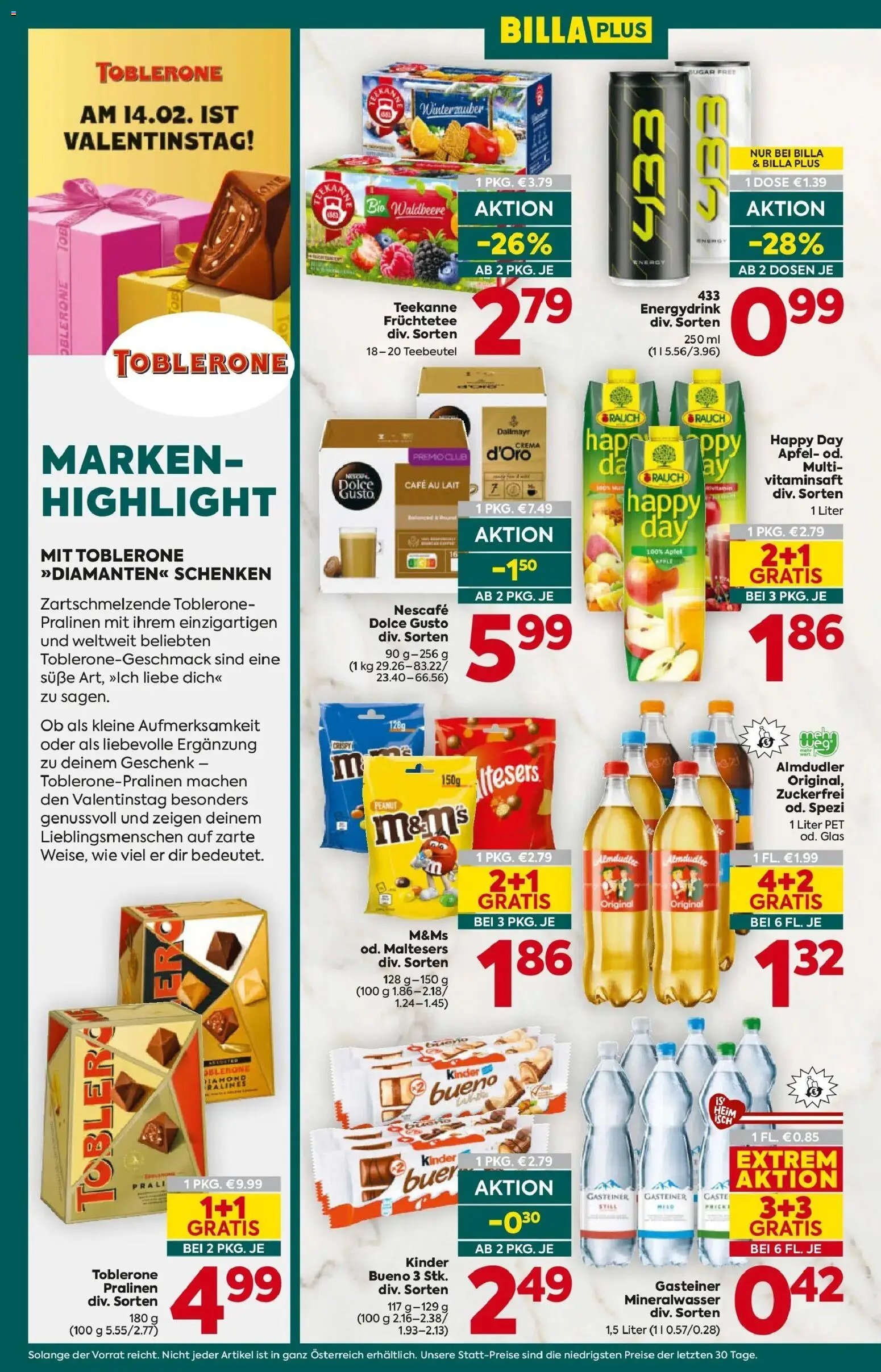 Billa Plus Flugblatt - Südburgenland