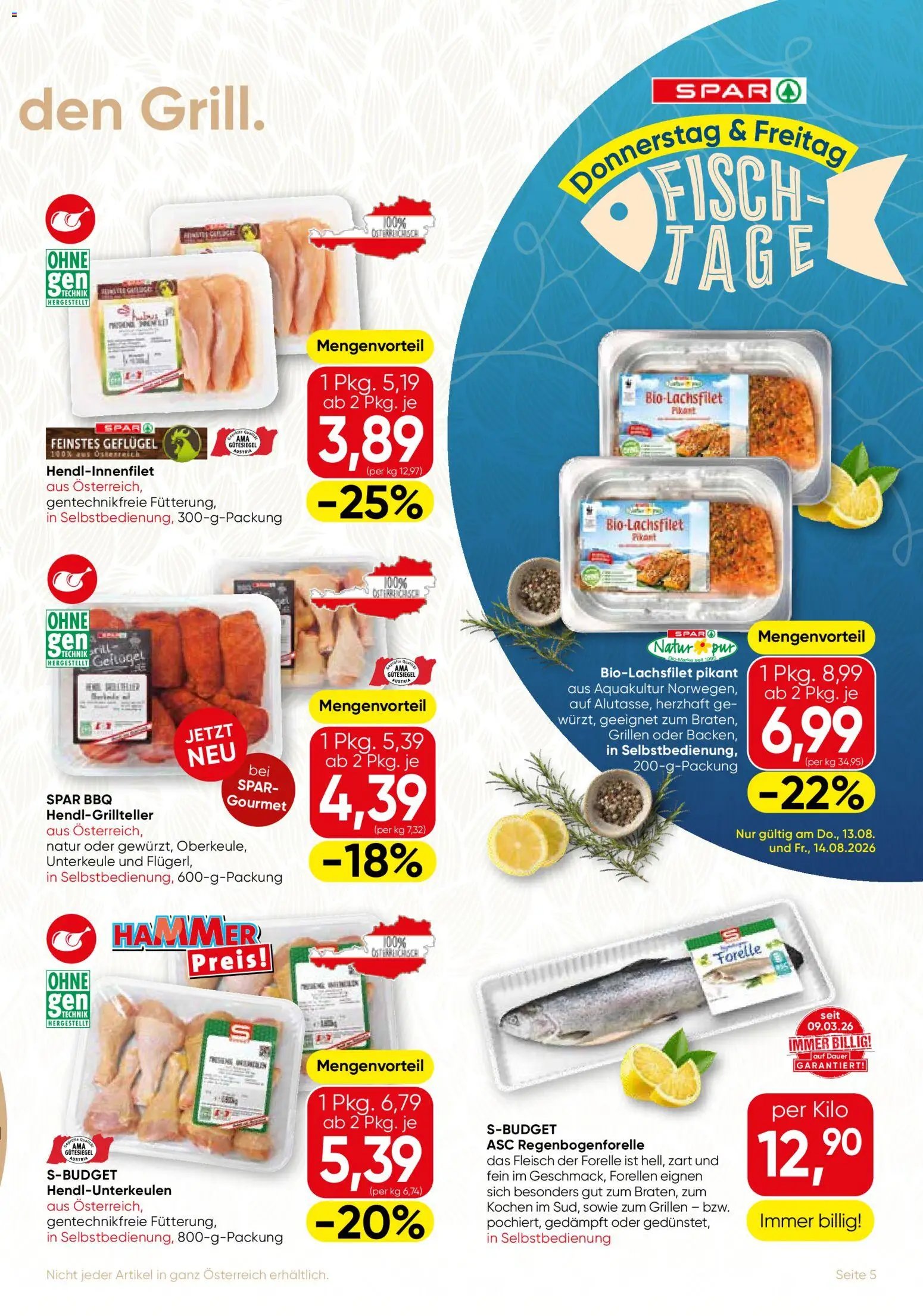 SPAR Gourmet Flugblatt