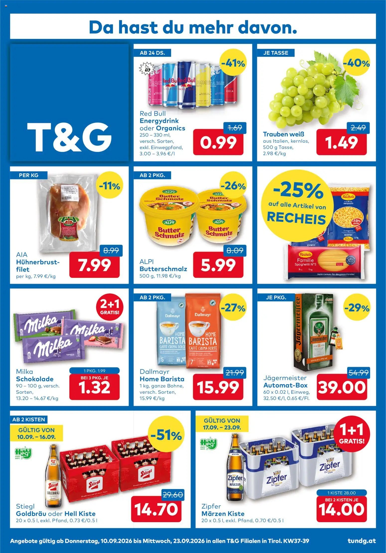 T&G Flugblatt