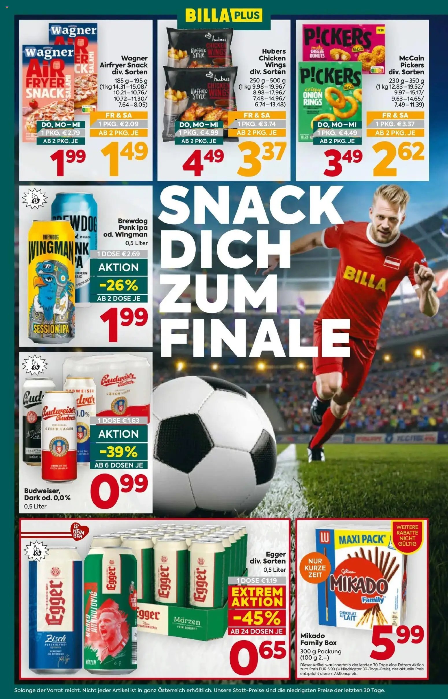 Billa Plus Flugblatt - Wien