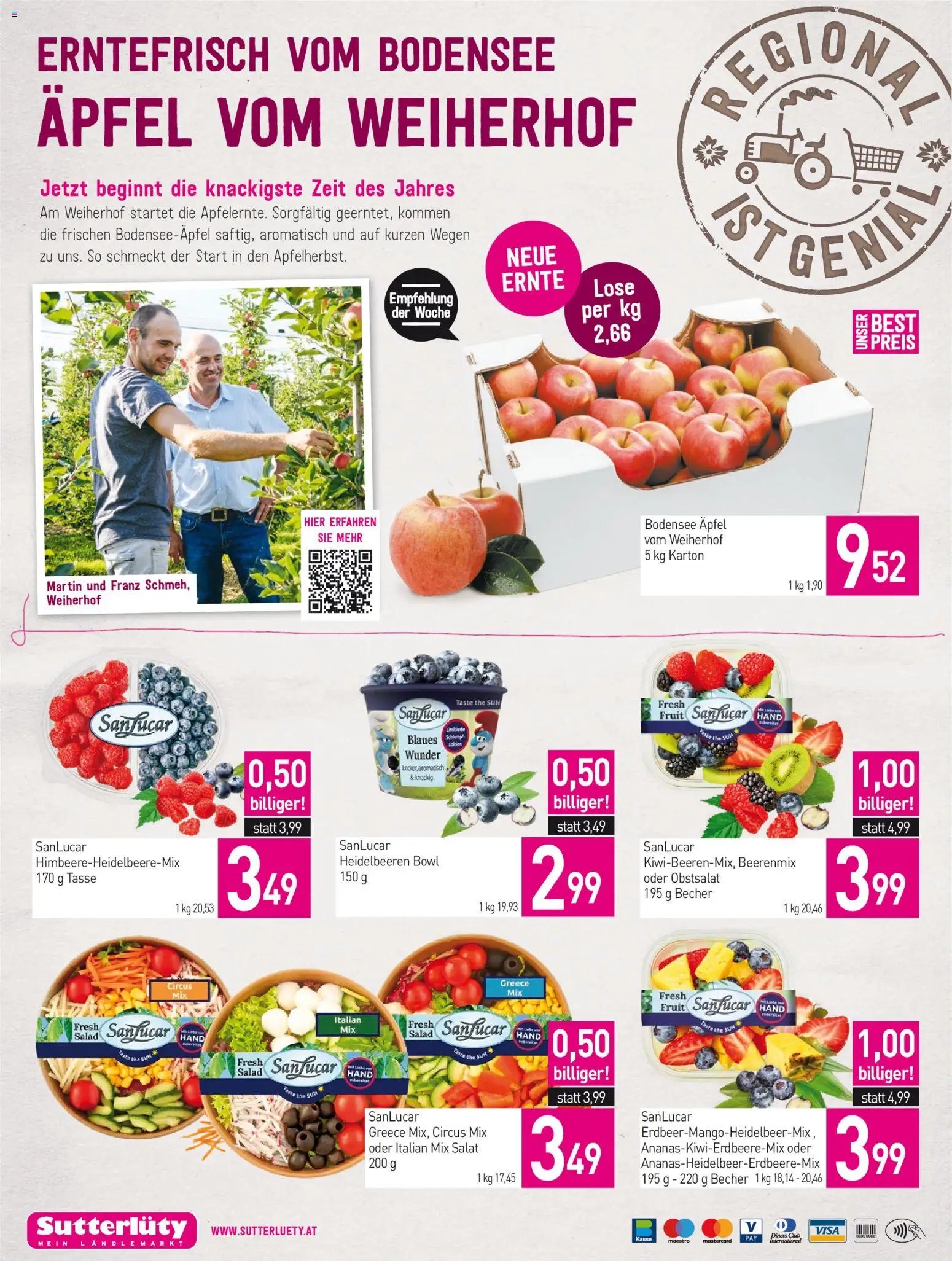 Sutterlüty Flugblatt