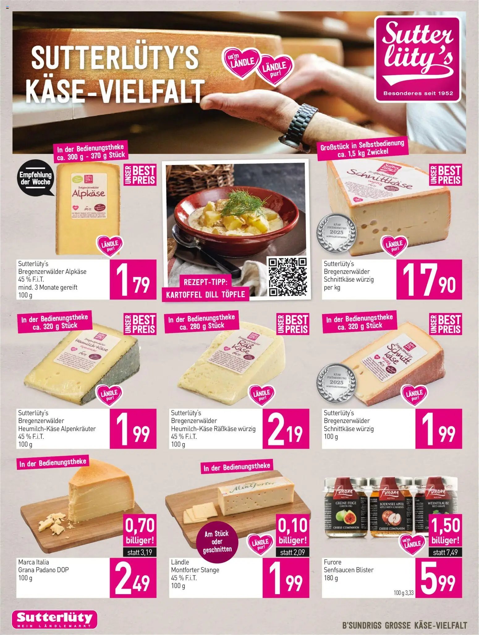 Sutterlüty Flugblatt