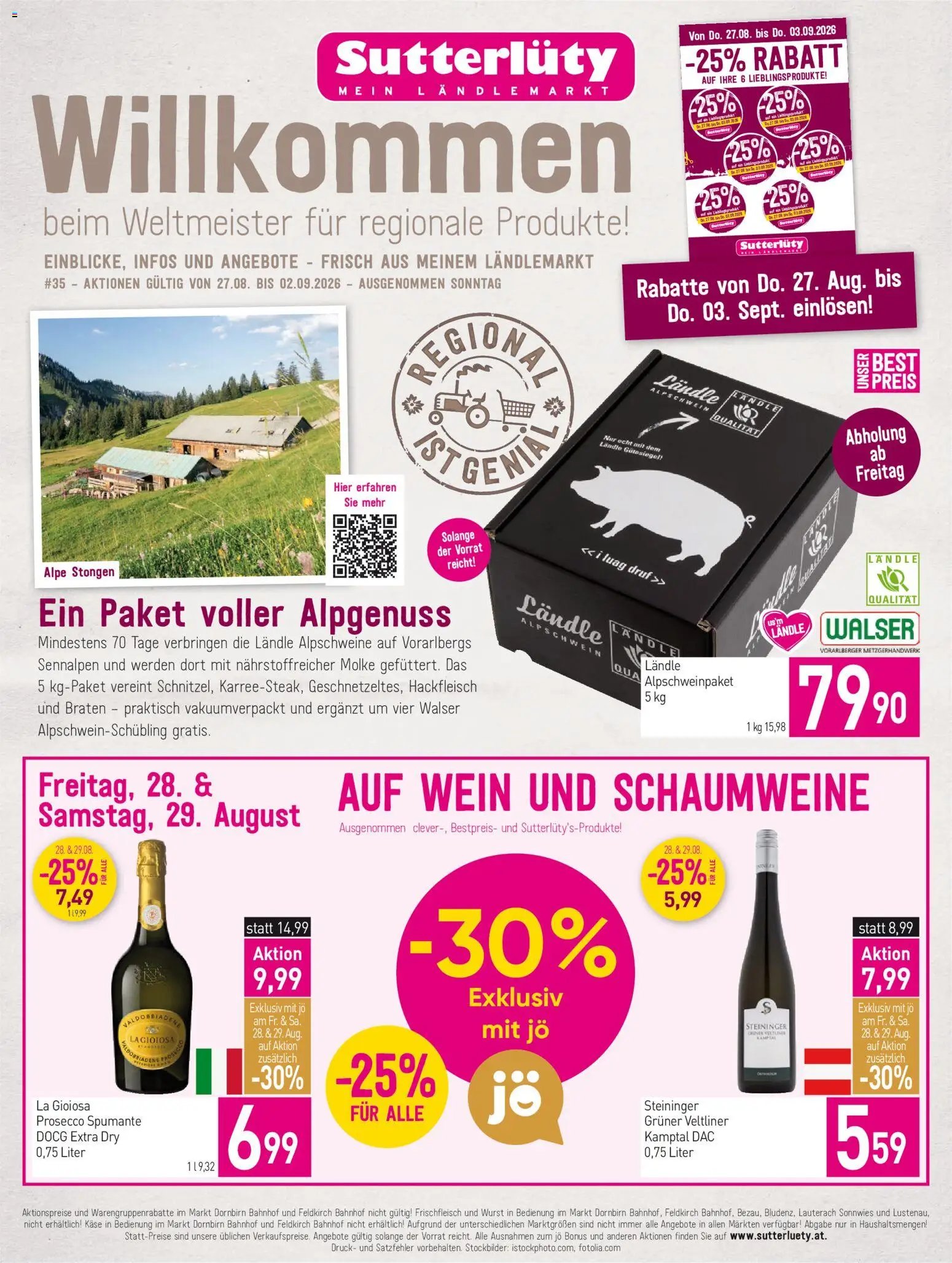 Sutterlüty Flugblatt