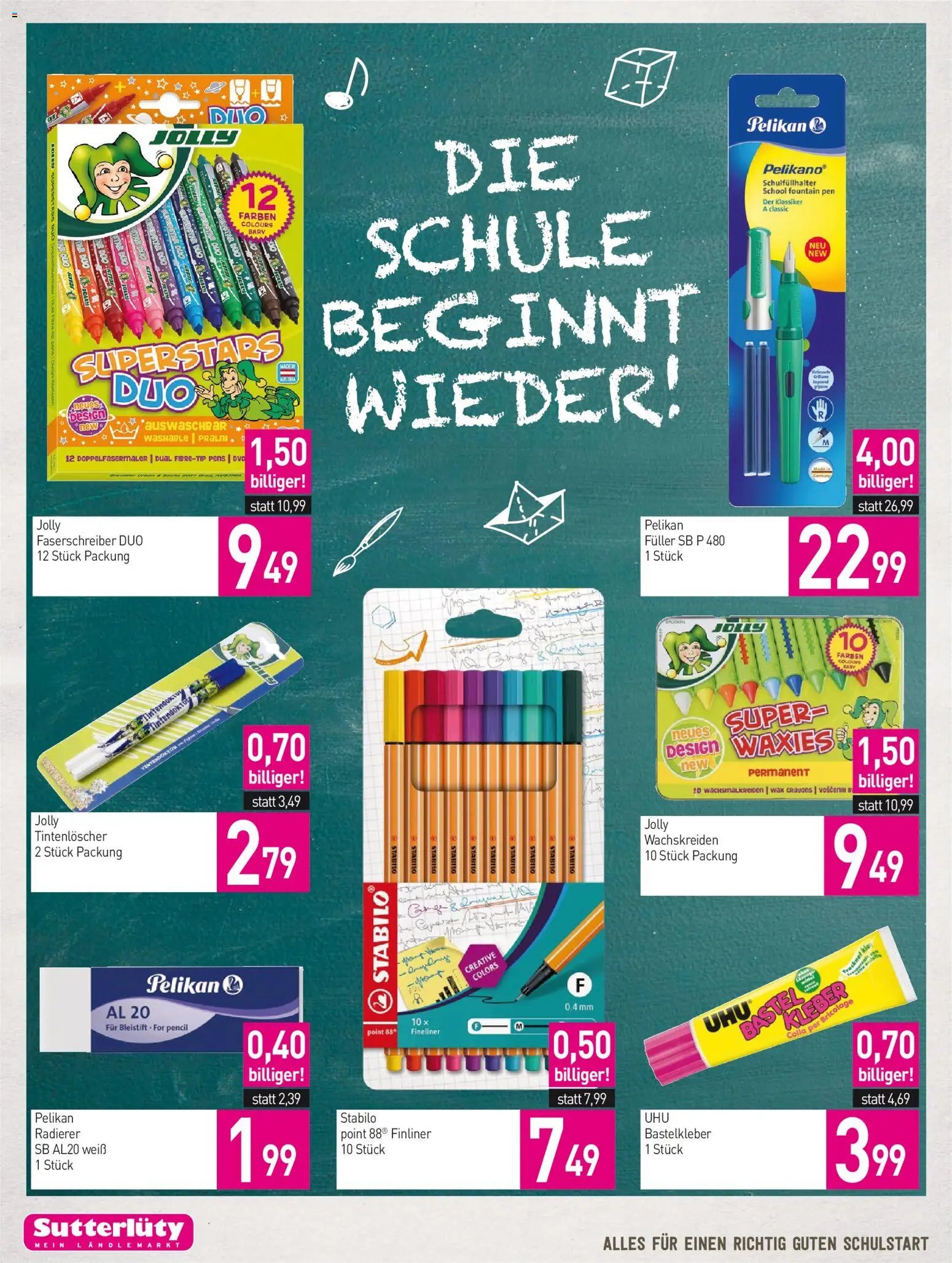 Sutterlüty Flugblatt