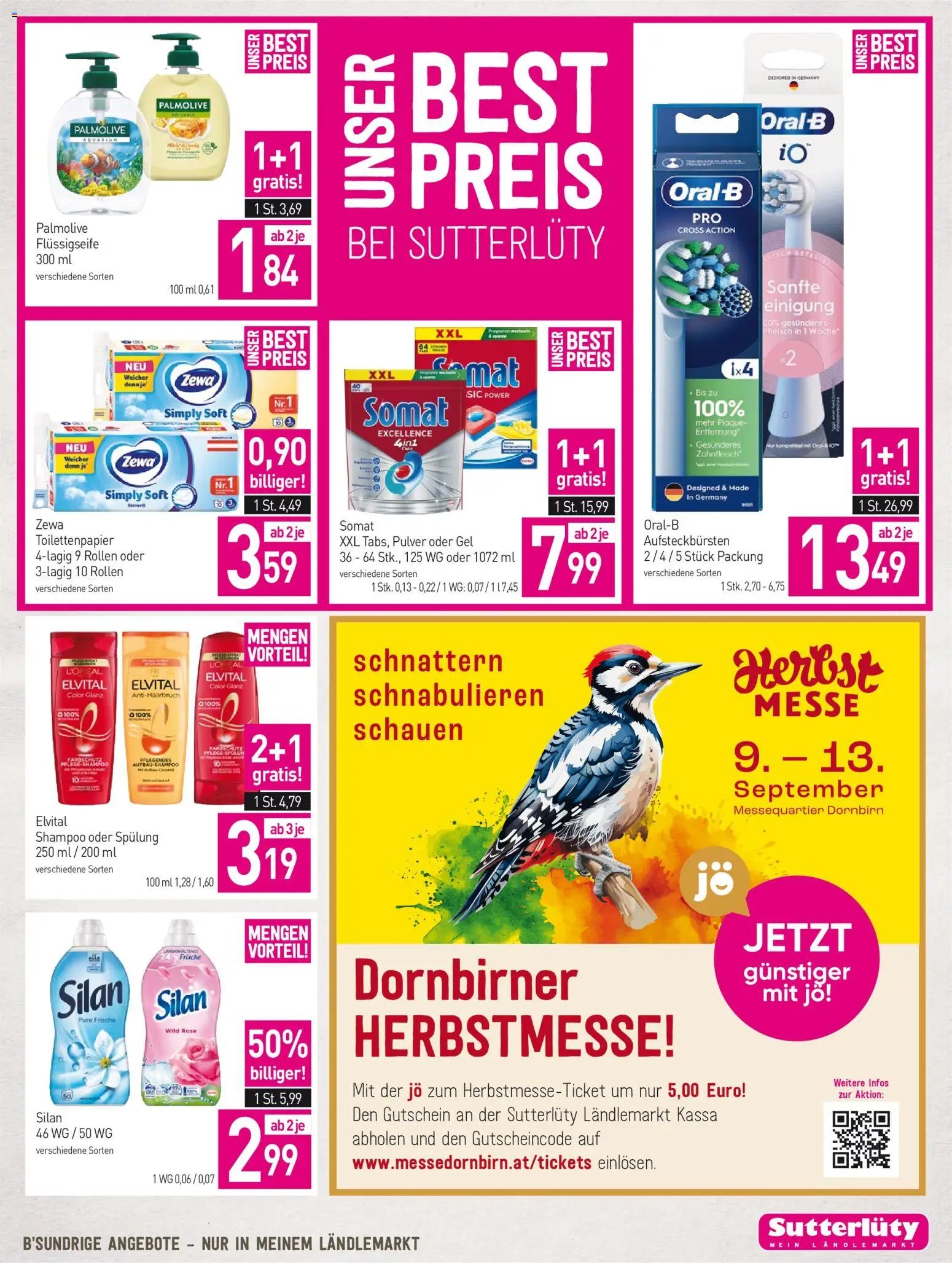 Sutterlüty Flugblatt