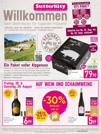 Sutterlüty Flugblatt