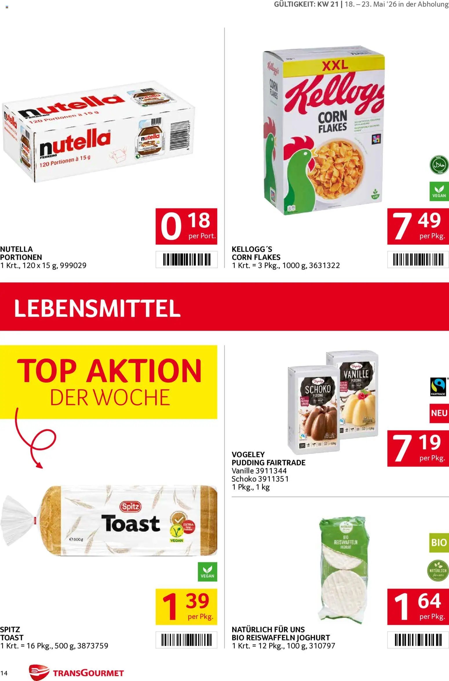 Transgourmet Flugblatt