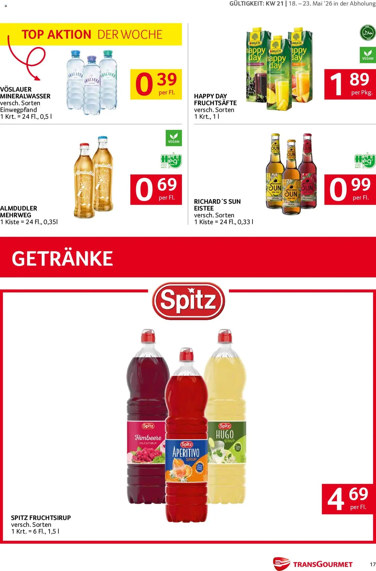 Transgourmet Flugblatt