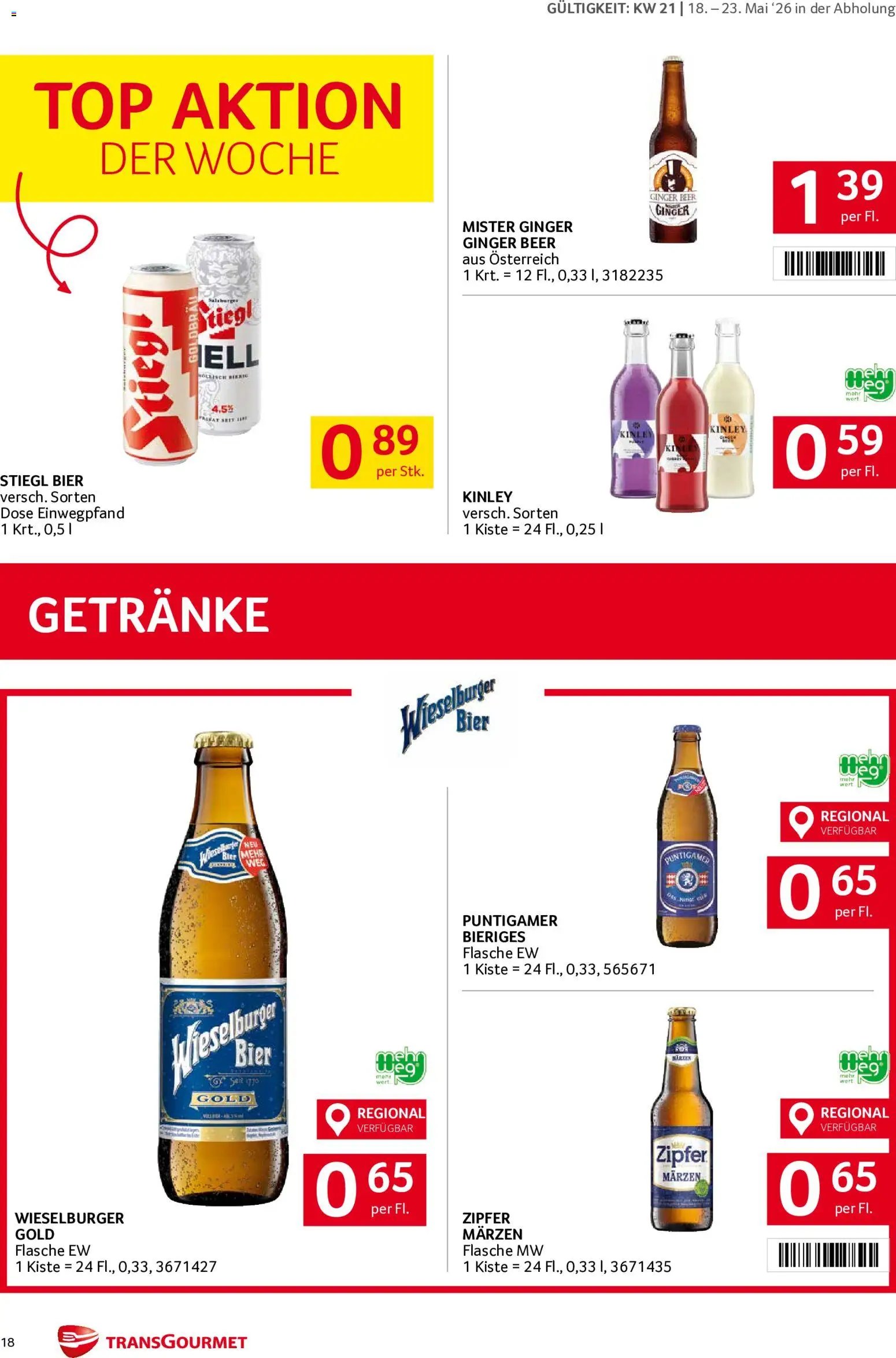 Transgourmet Flugblatt