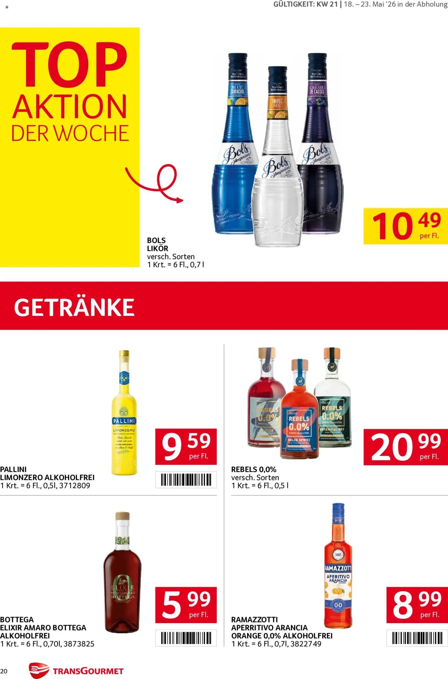 Transgourmet Flugblatt