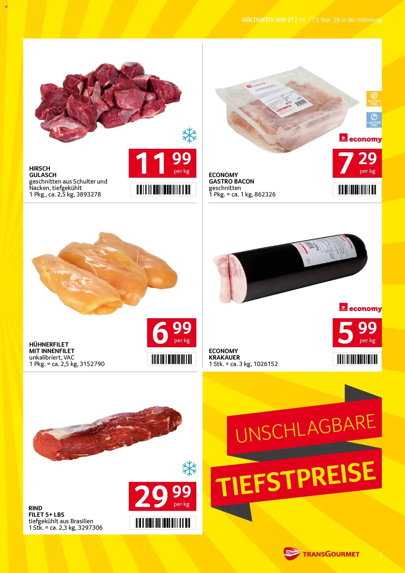 Transgourmet Flugblatt