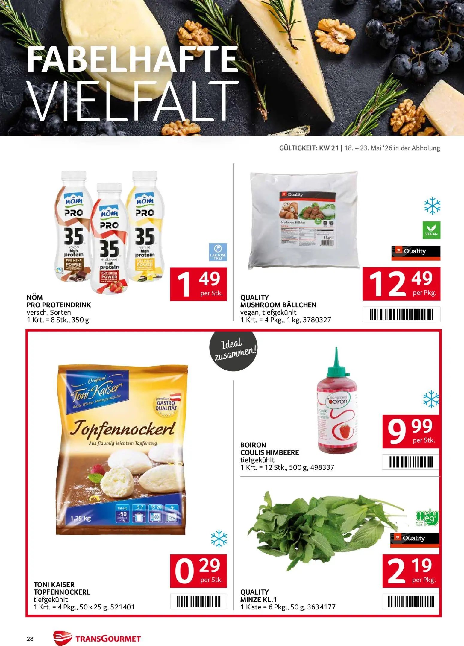 Transgourmet Flugblatt