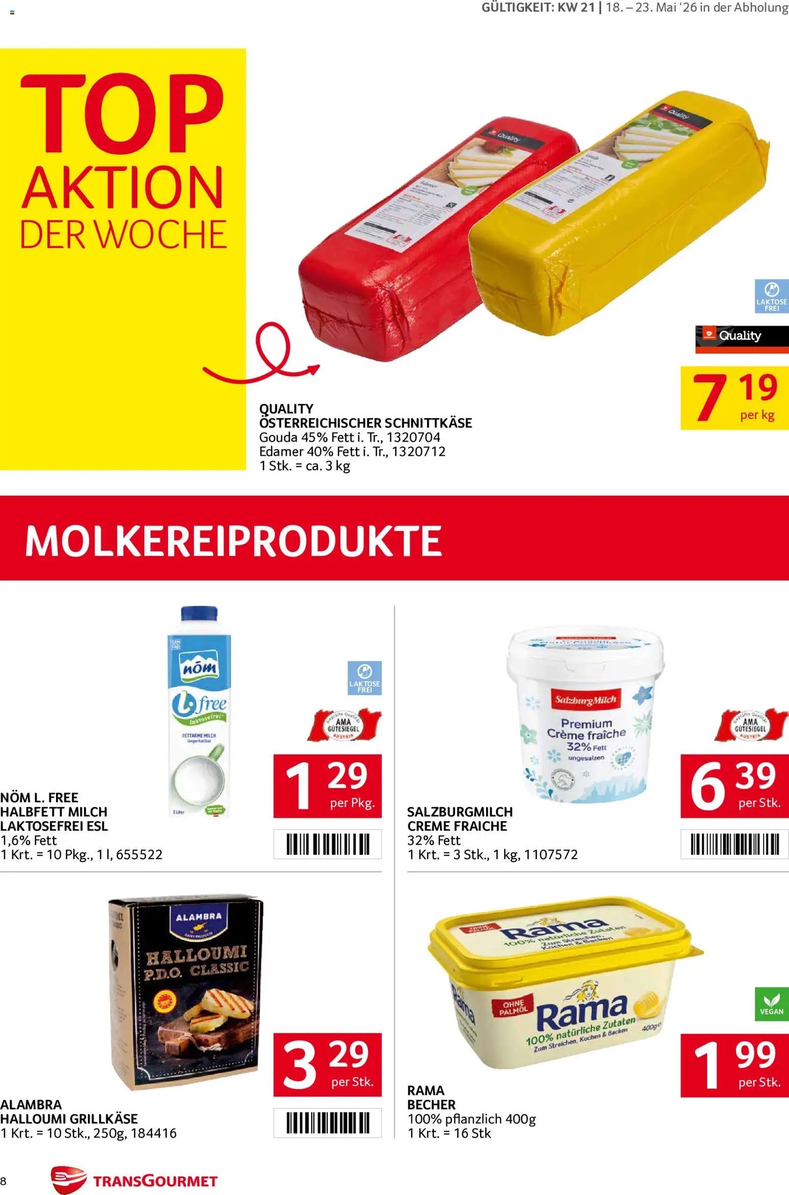 Transgourmet Flugblatt