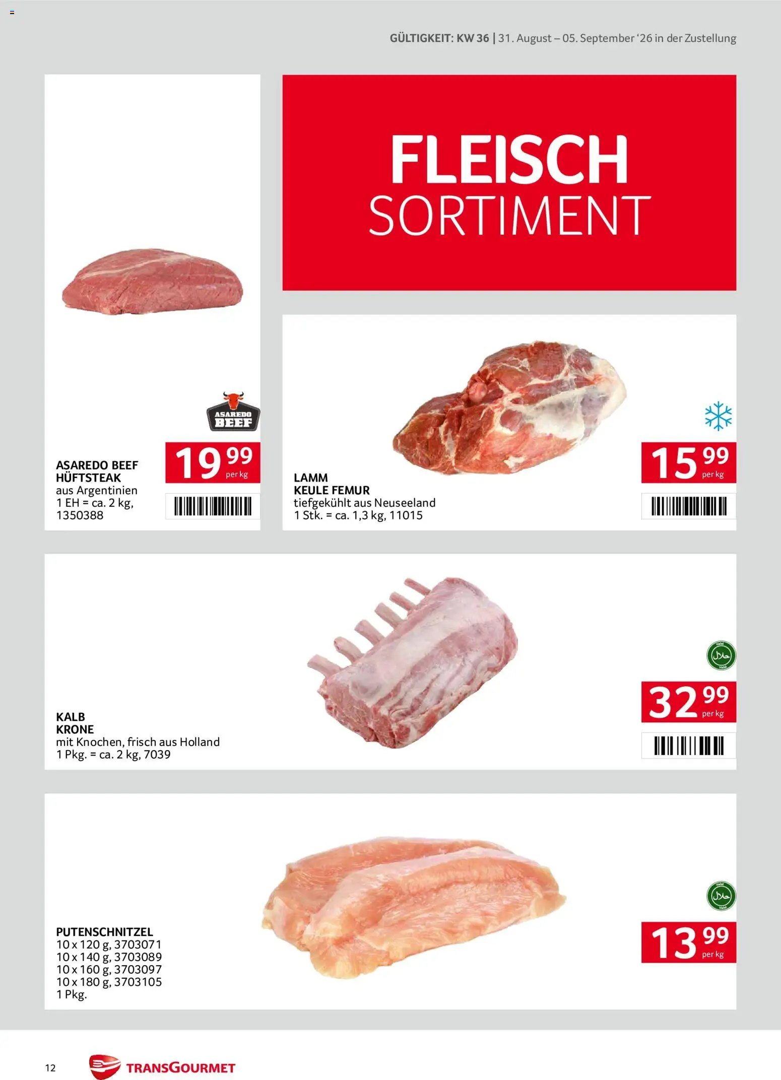 Transgourmet Zustellaktion
