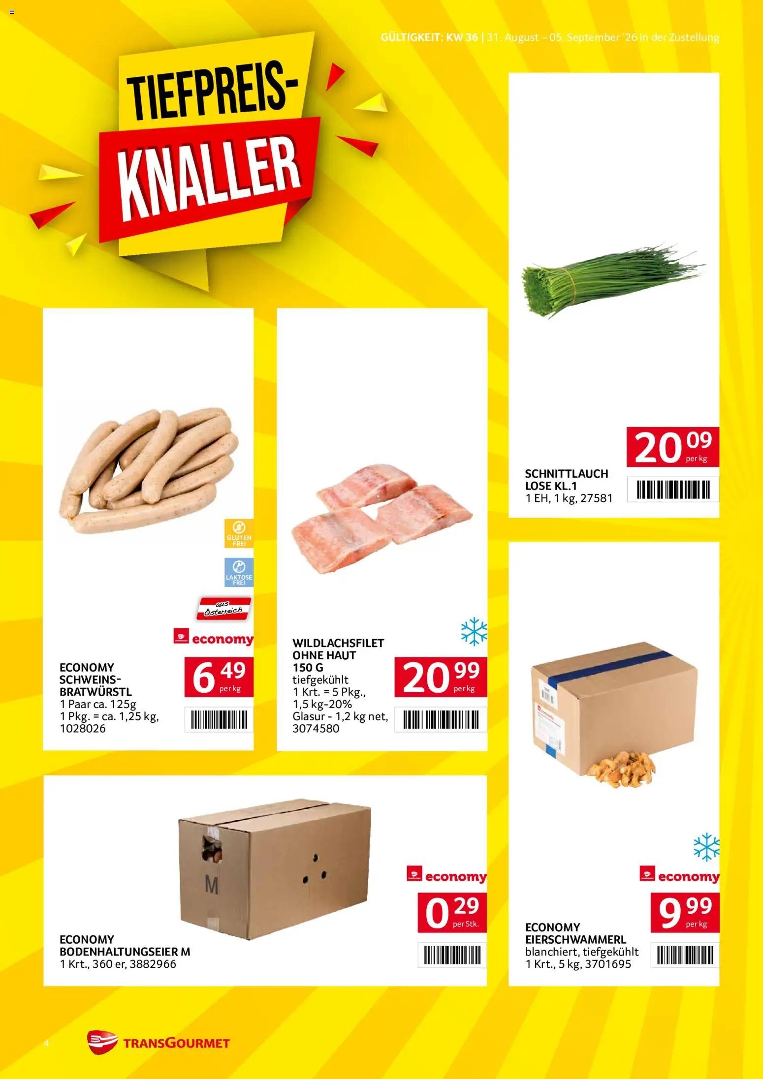 Transgourmet Zustellaktion