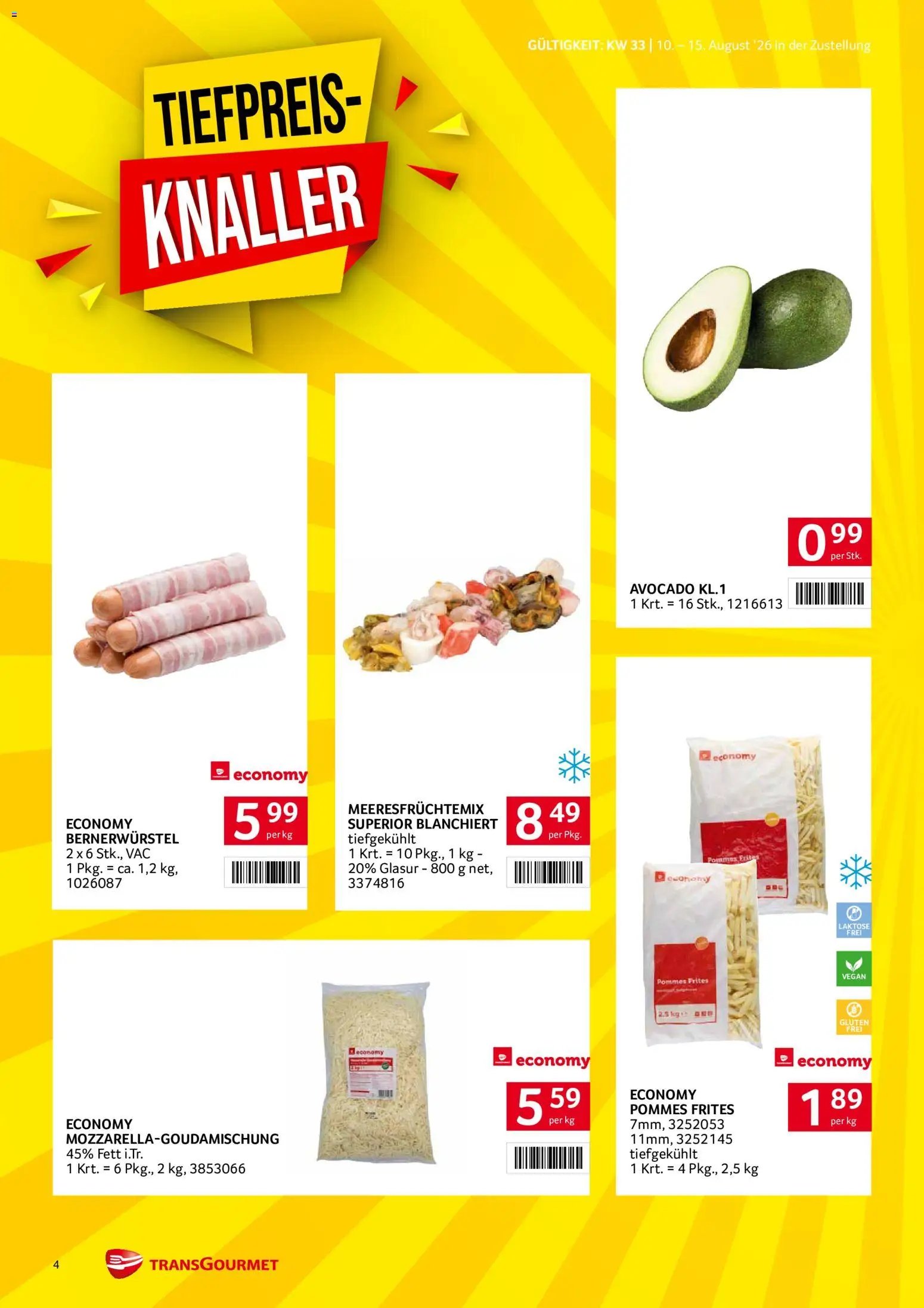 Transgourmet Zustellaktion