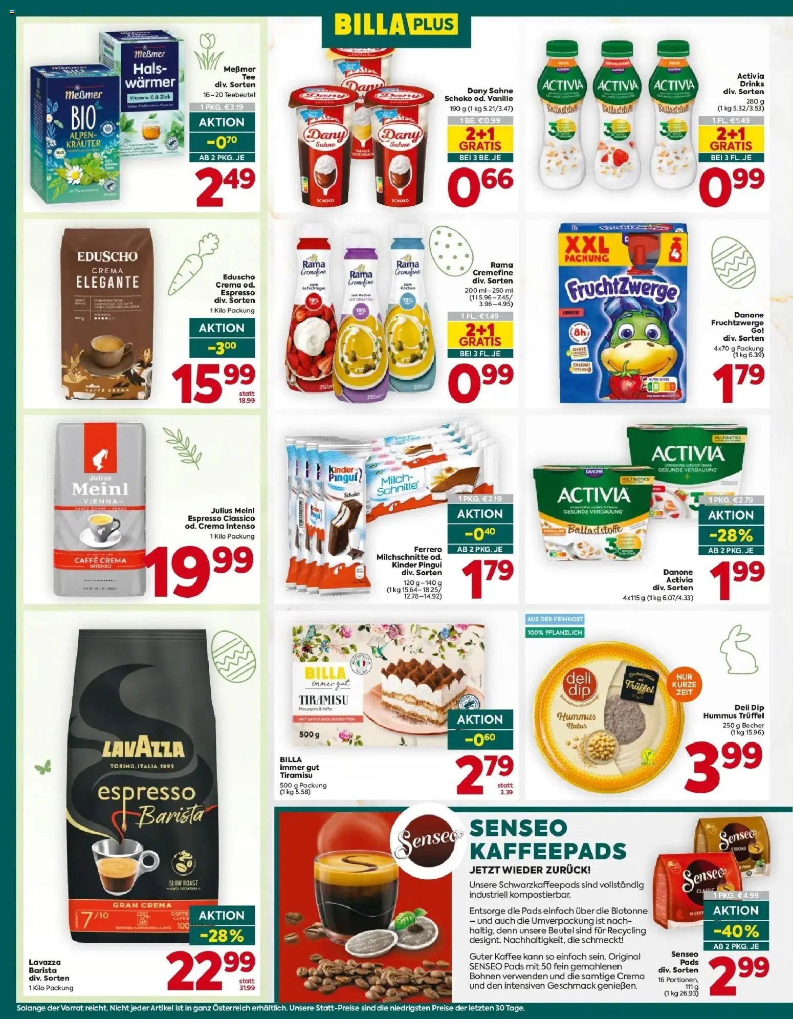 Billa Plus Flugblatt - Wien