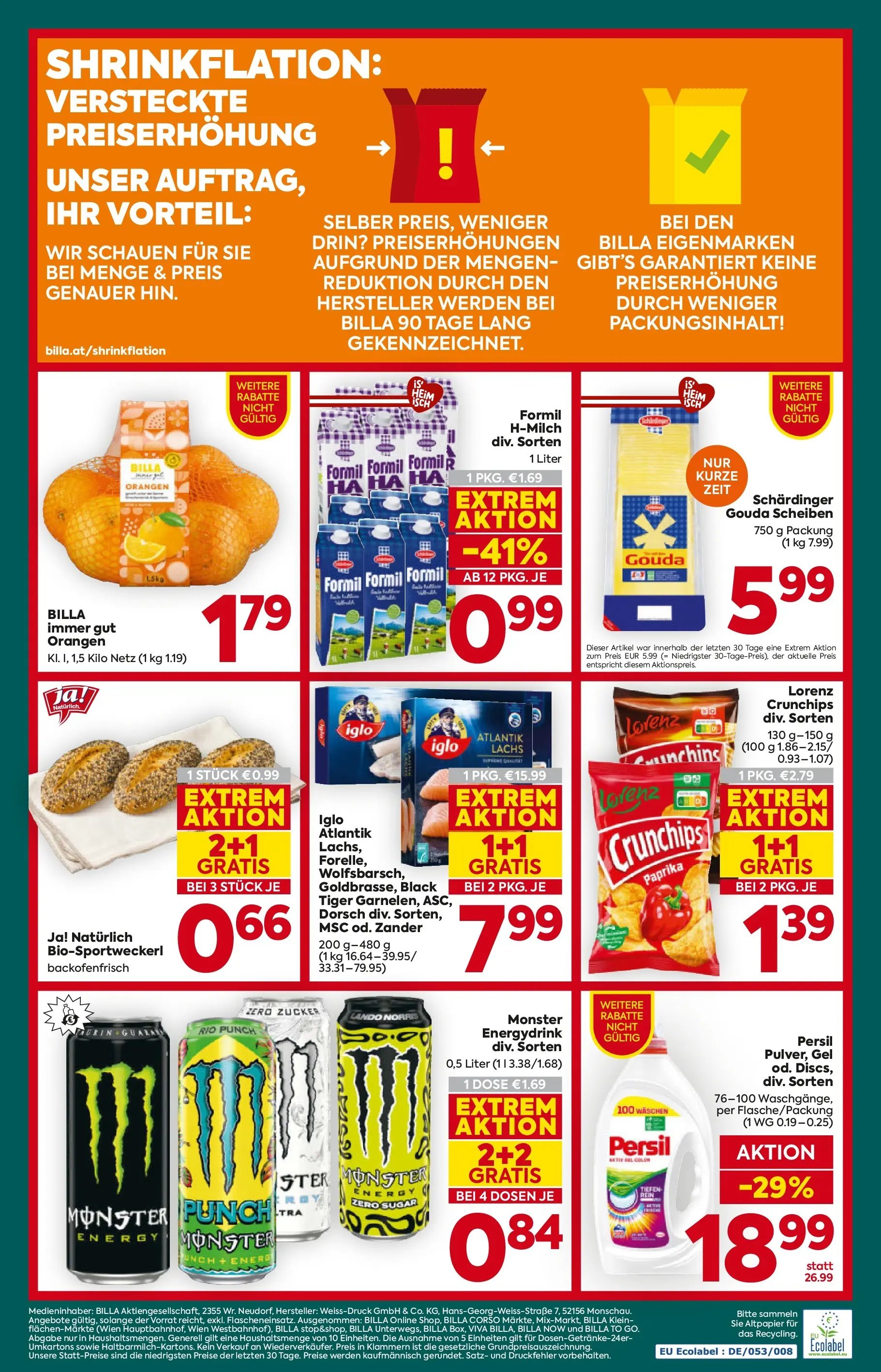 Billa Plus - BILLA PLUS: Flugblatt Kärnten