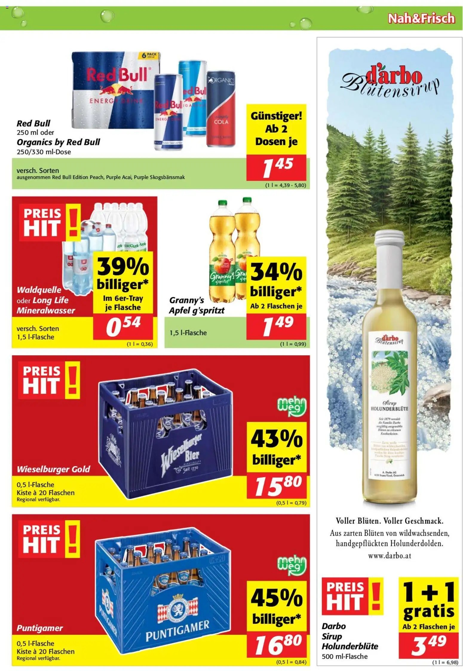 Nah und Frisch Flugblatt