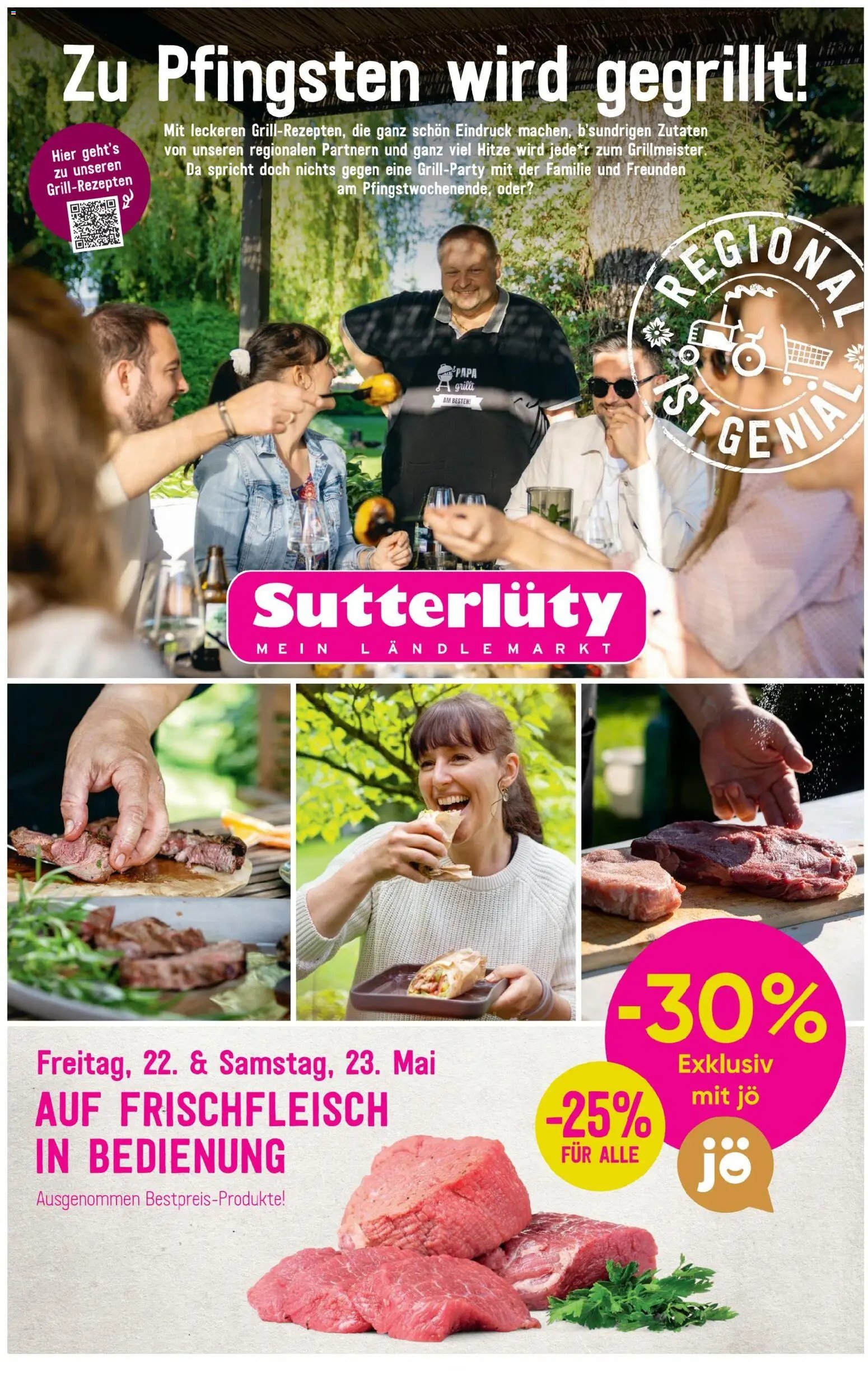 Sutterlüty Flugblatt