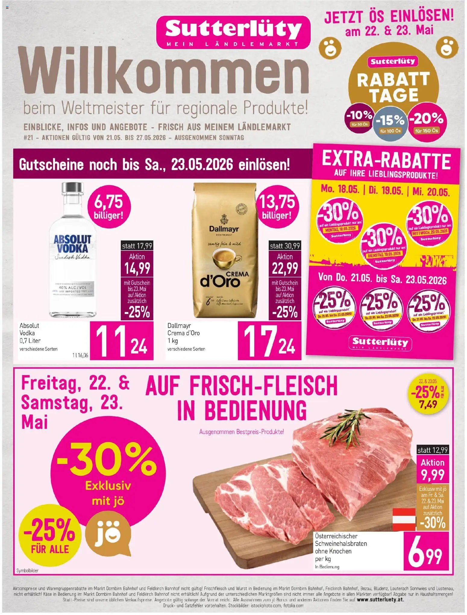 Sutterlüty Flugblatt