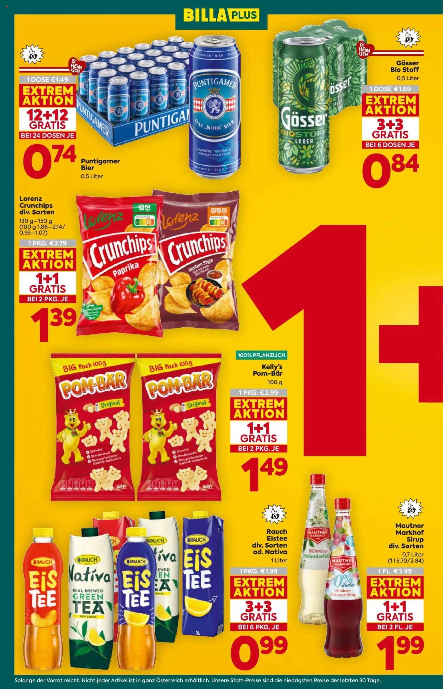 Billa Plus Flugblatt - Kärnten