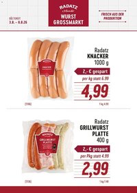 Radatz Knacker und Wurst