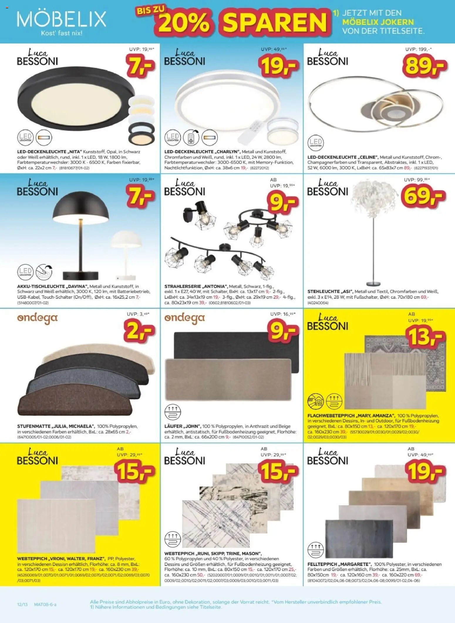 Möbelix Angebote