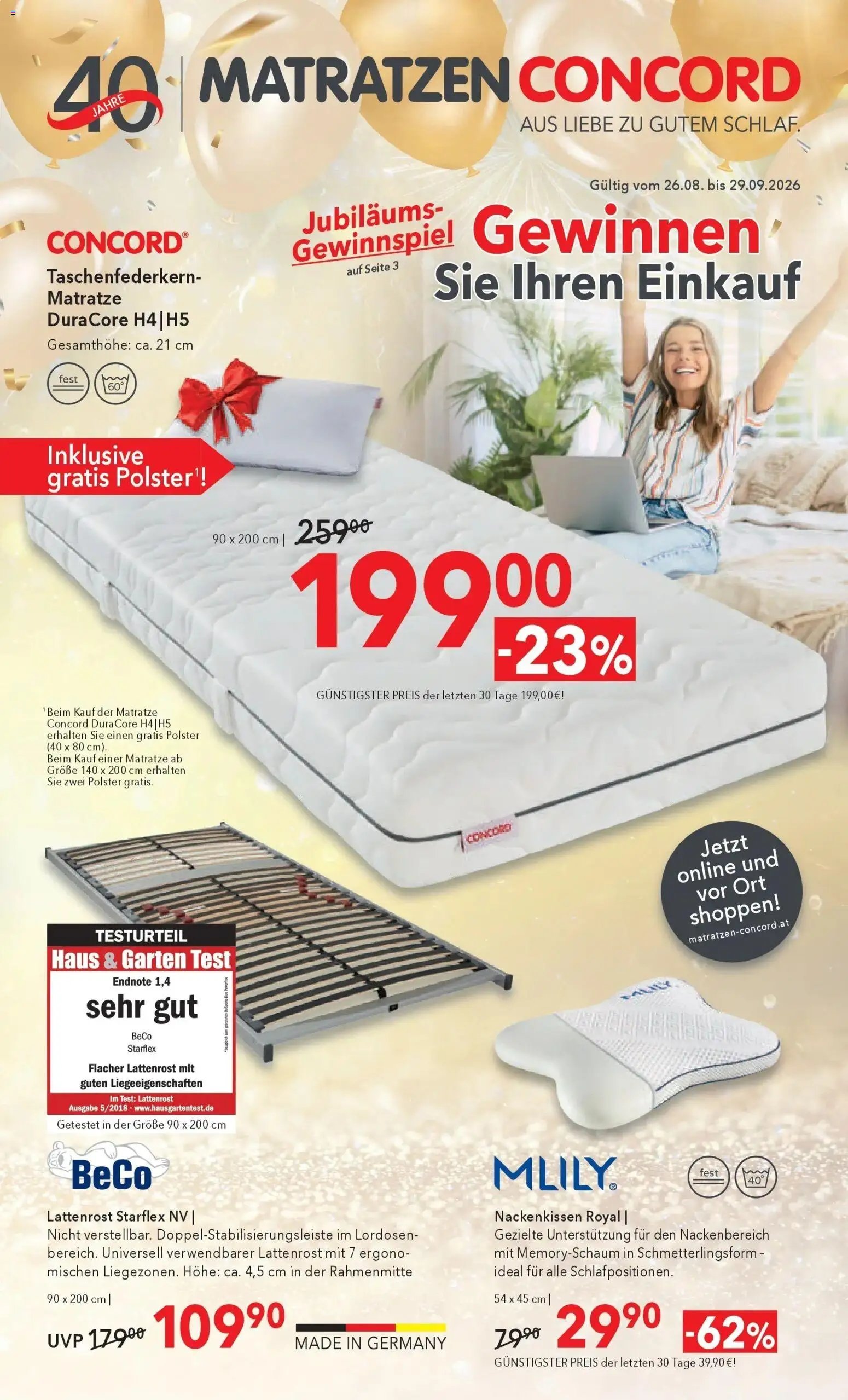 Matratzen Concord Vösendorf