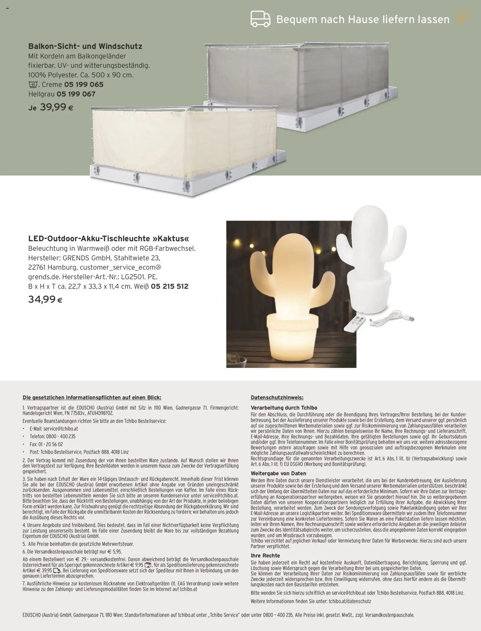 Tchibo Eduscho - Katalog Mai 2026