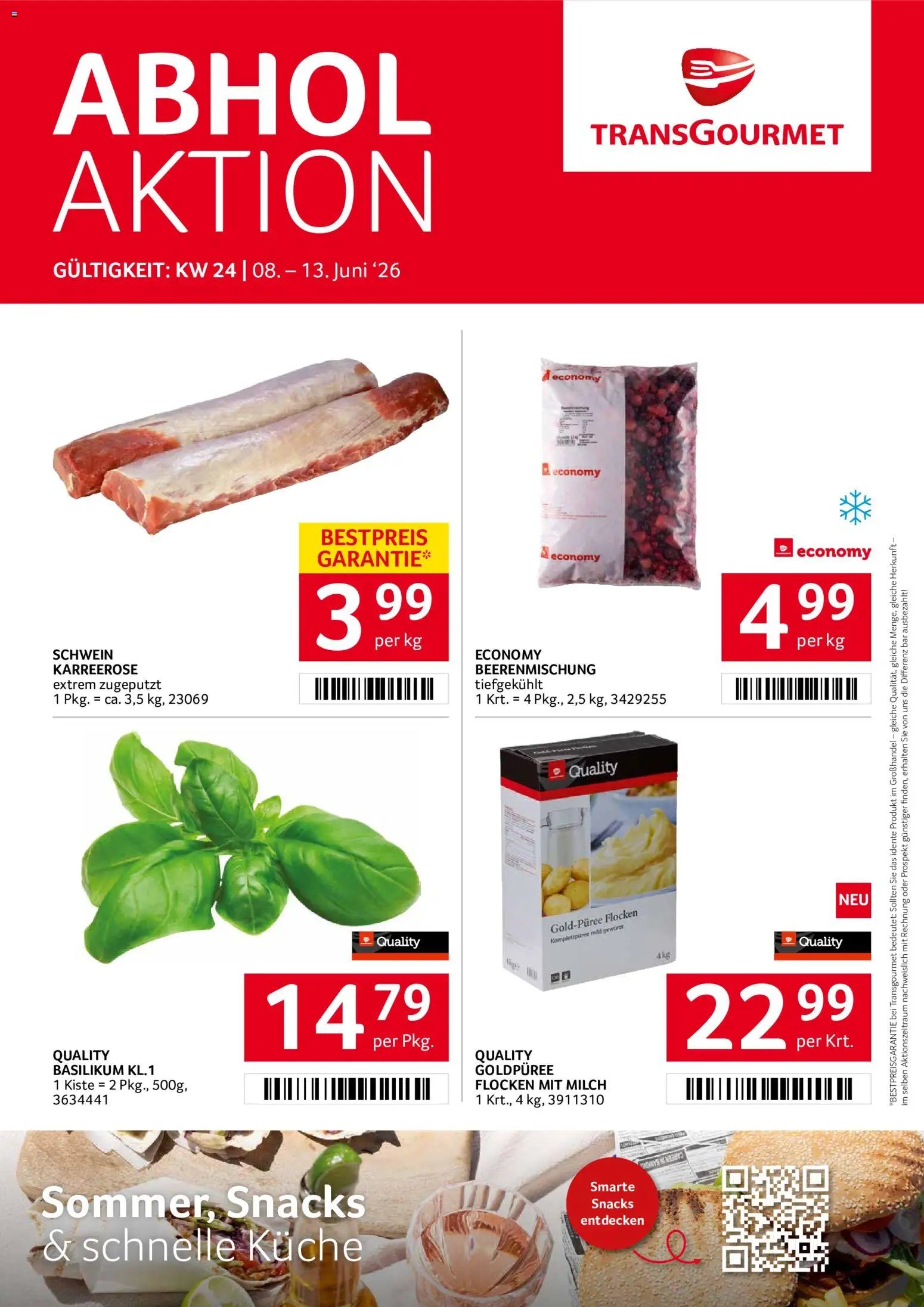 Transgourmet Flugblatt