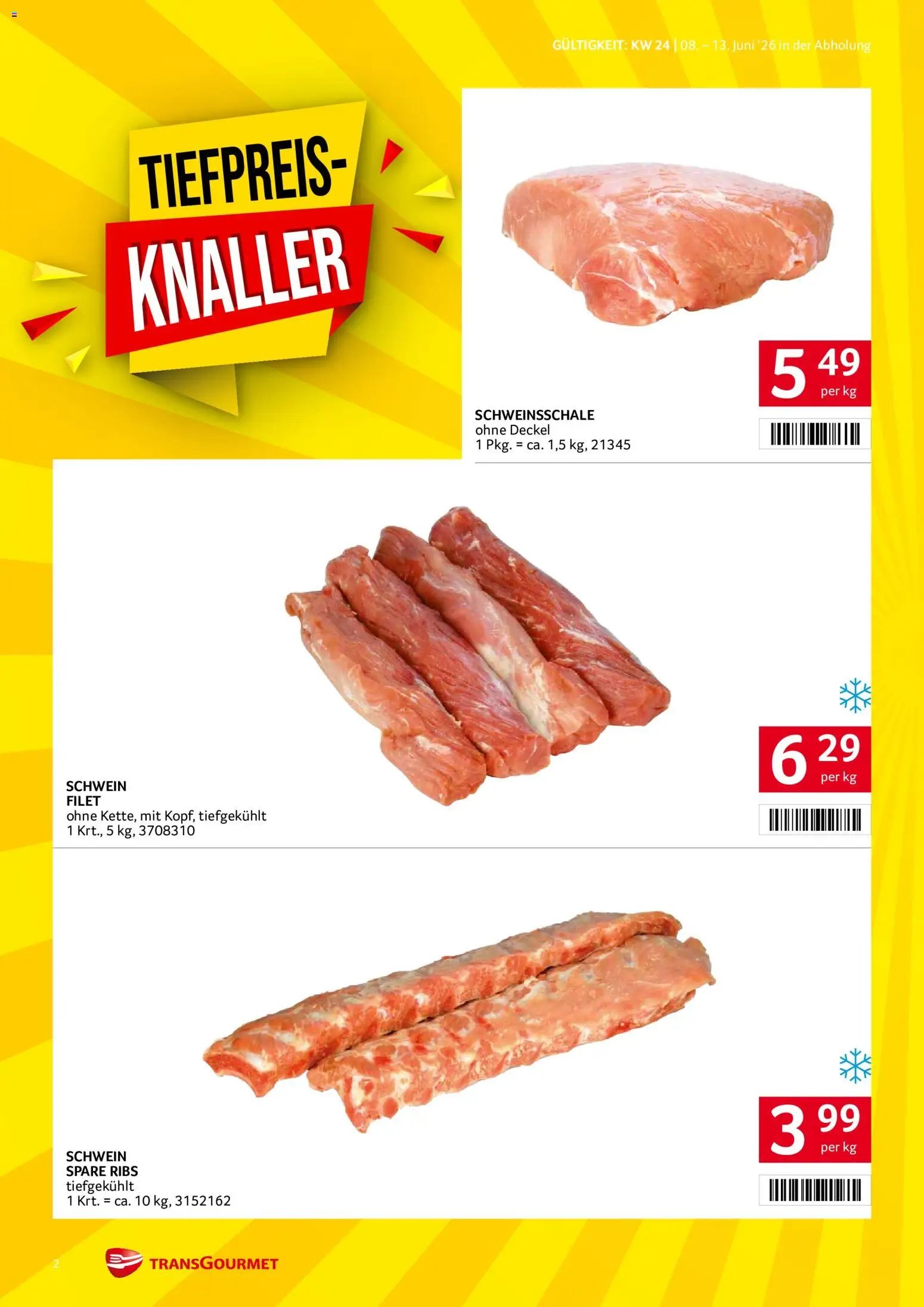 Transgourmet Flugblatt
