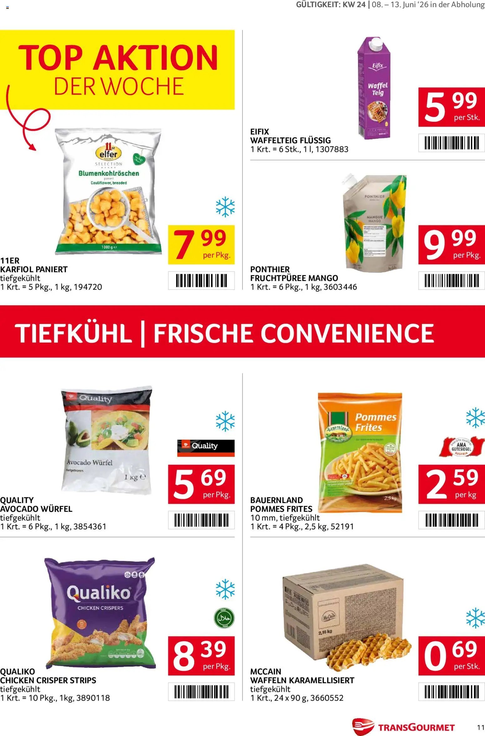 Transgourmet Flugblatt
