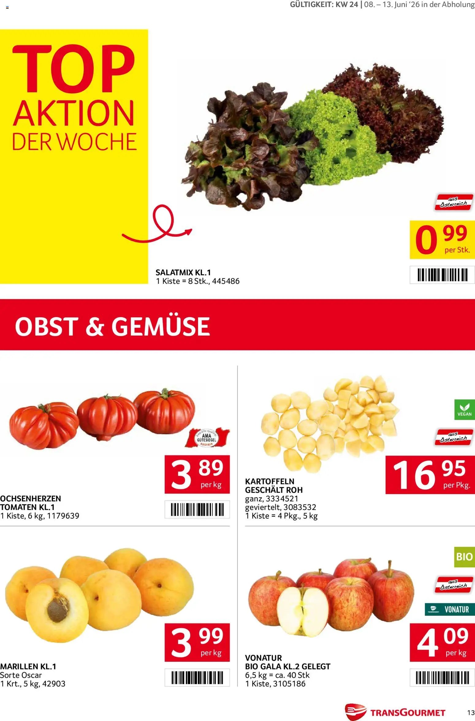 Transgourmet Flugblatt