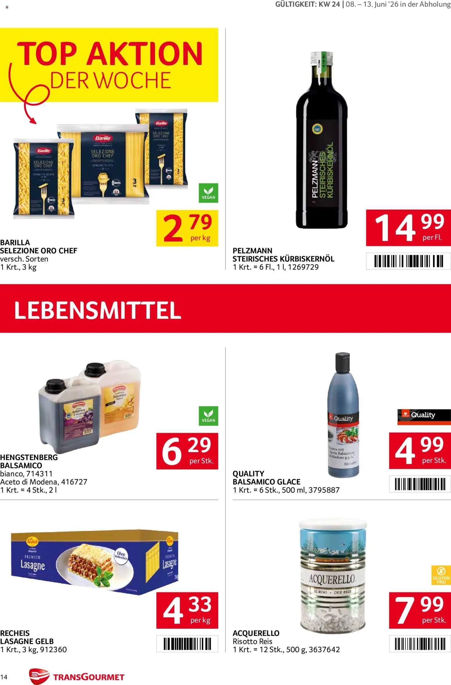 Transgourmet Flugblatt