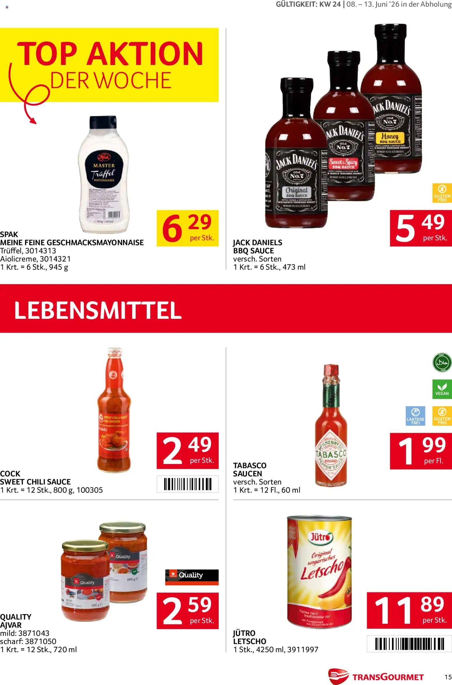 Transgourmet Flugblatt