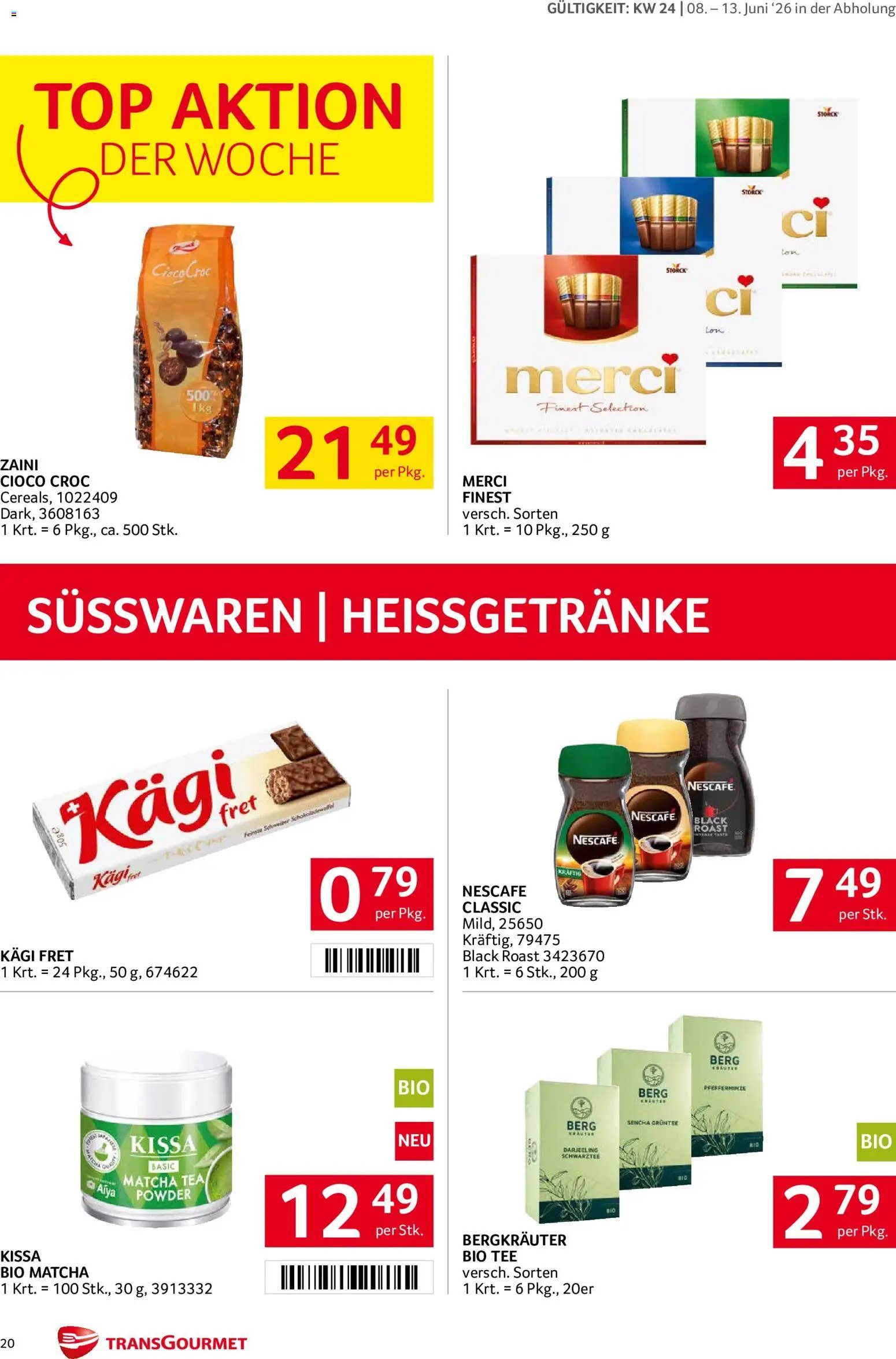 Transgourmet Flugblatt