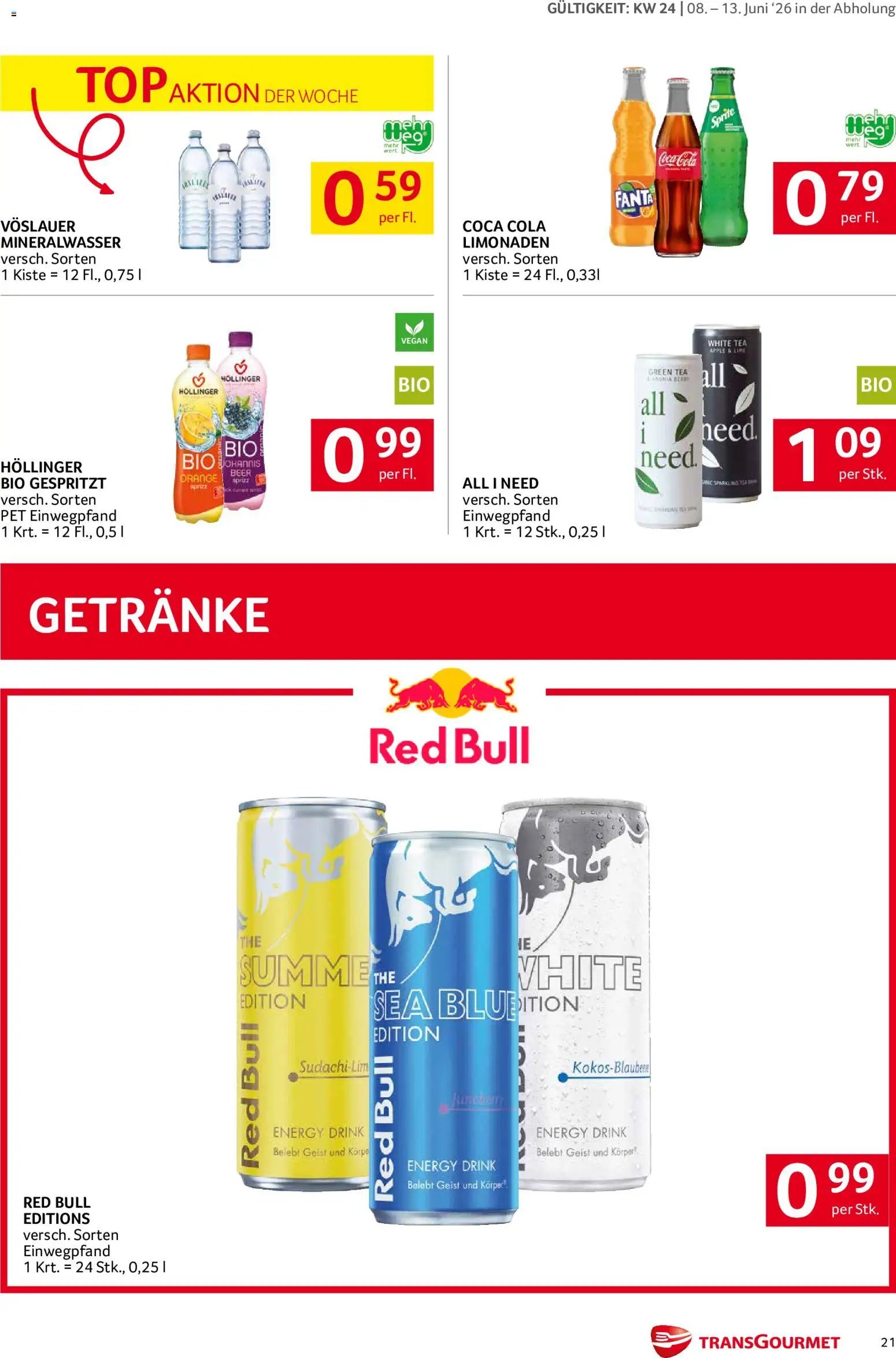 Transgourmet Flugblatt