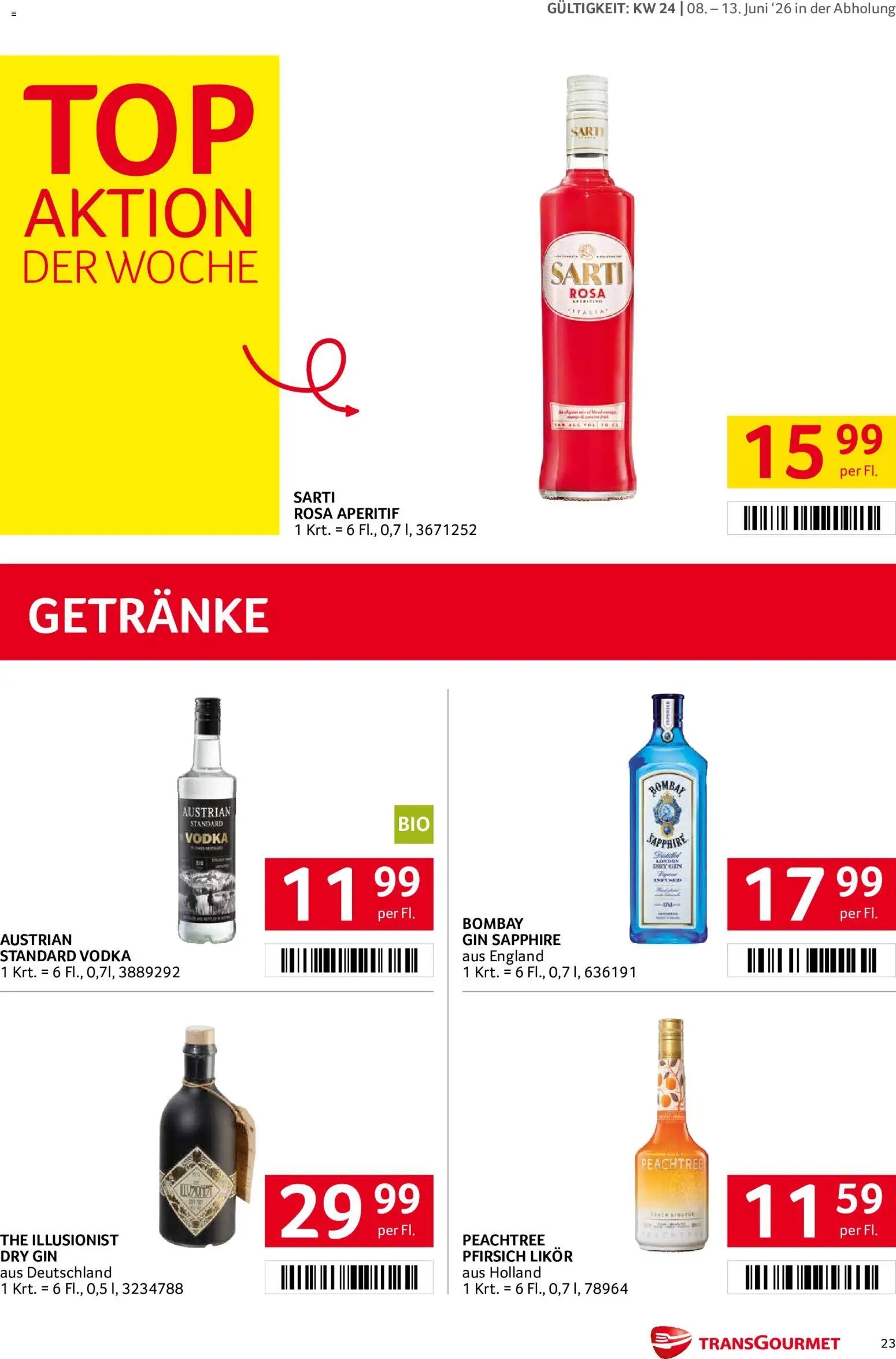 Transgourmet Flugblatt