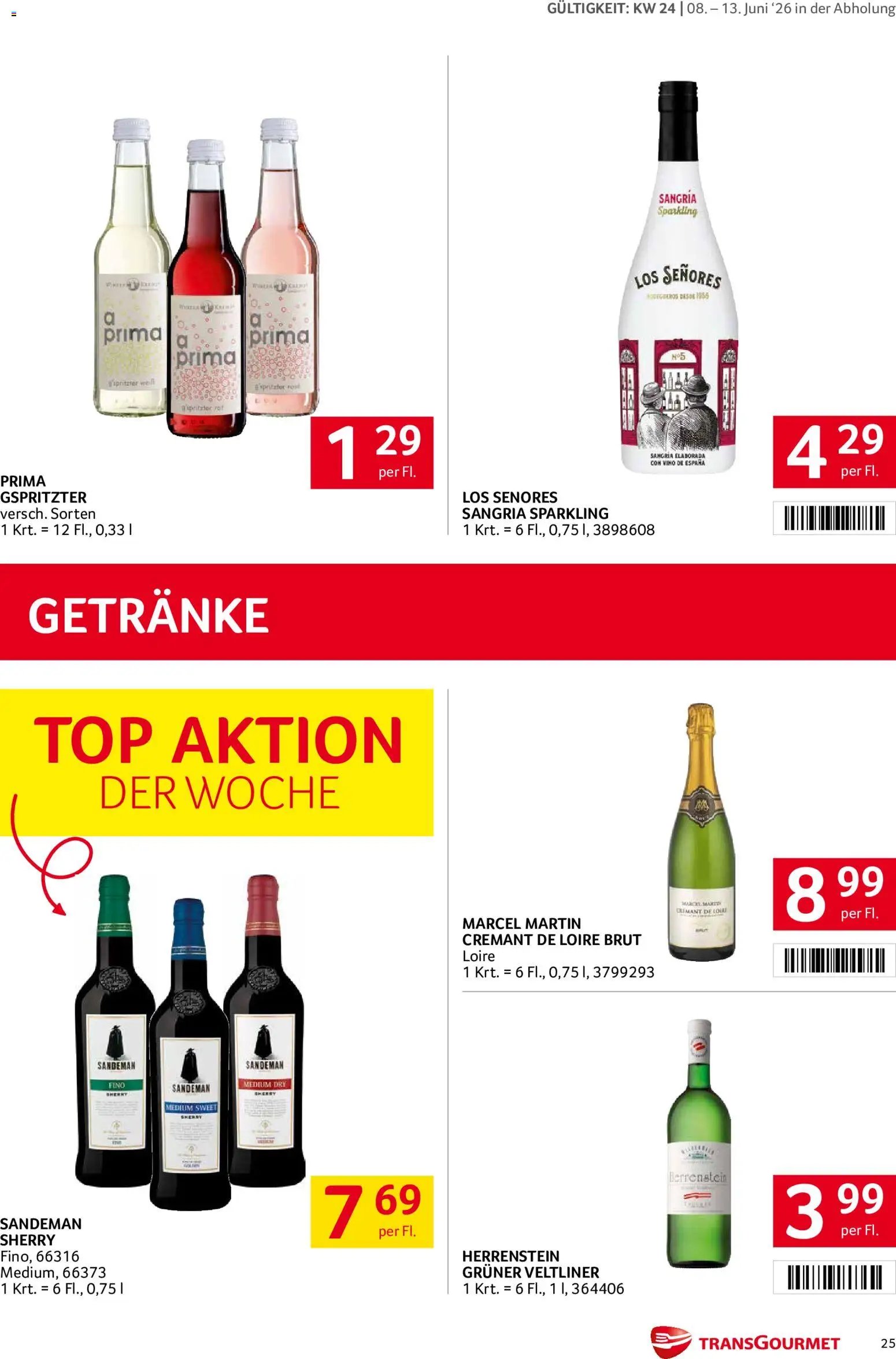 Transgourmet Flugblatt