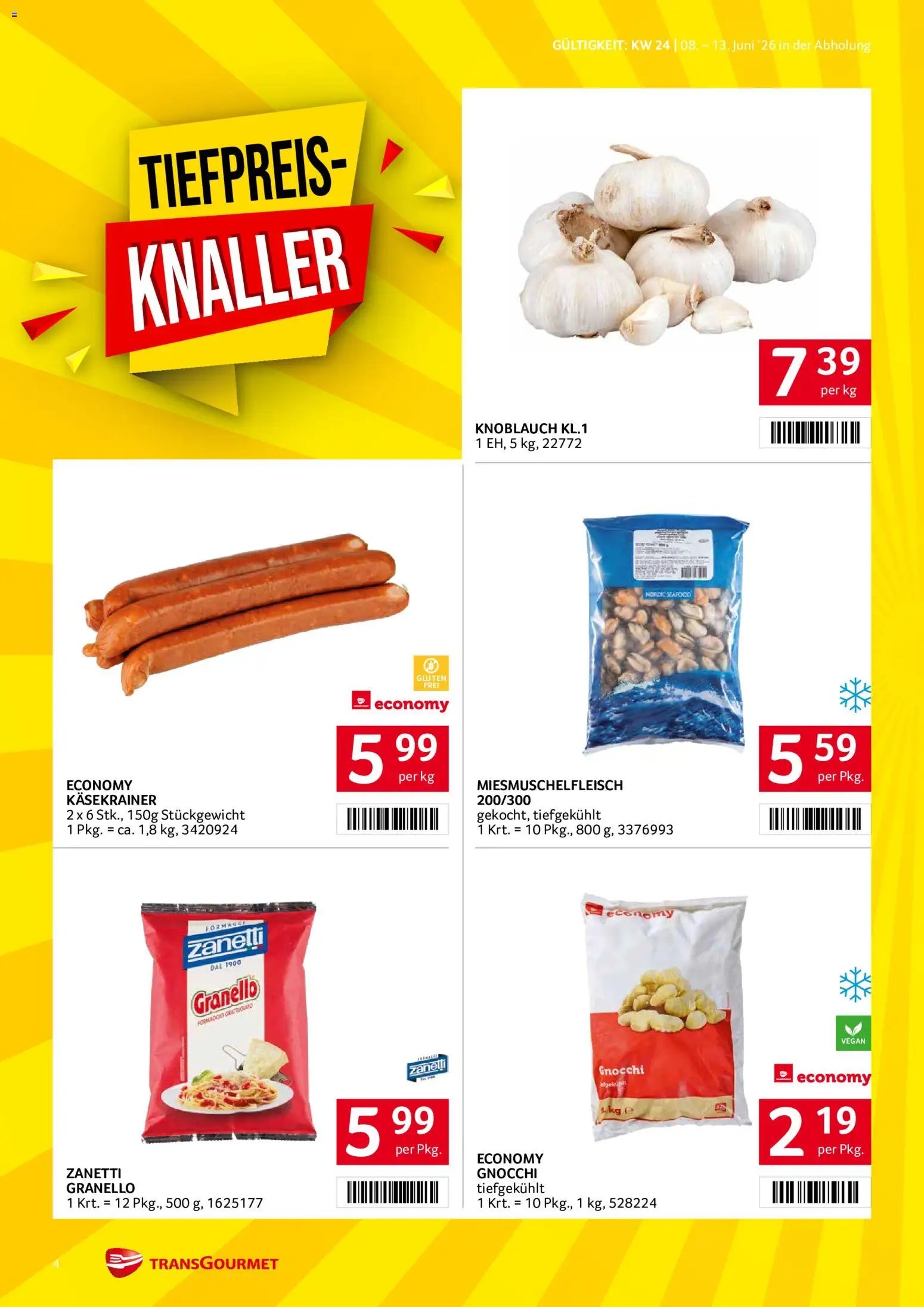 Transgourmet Flugblatt