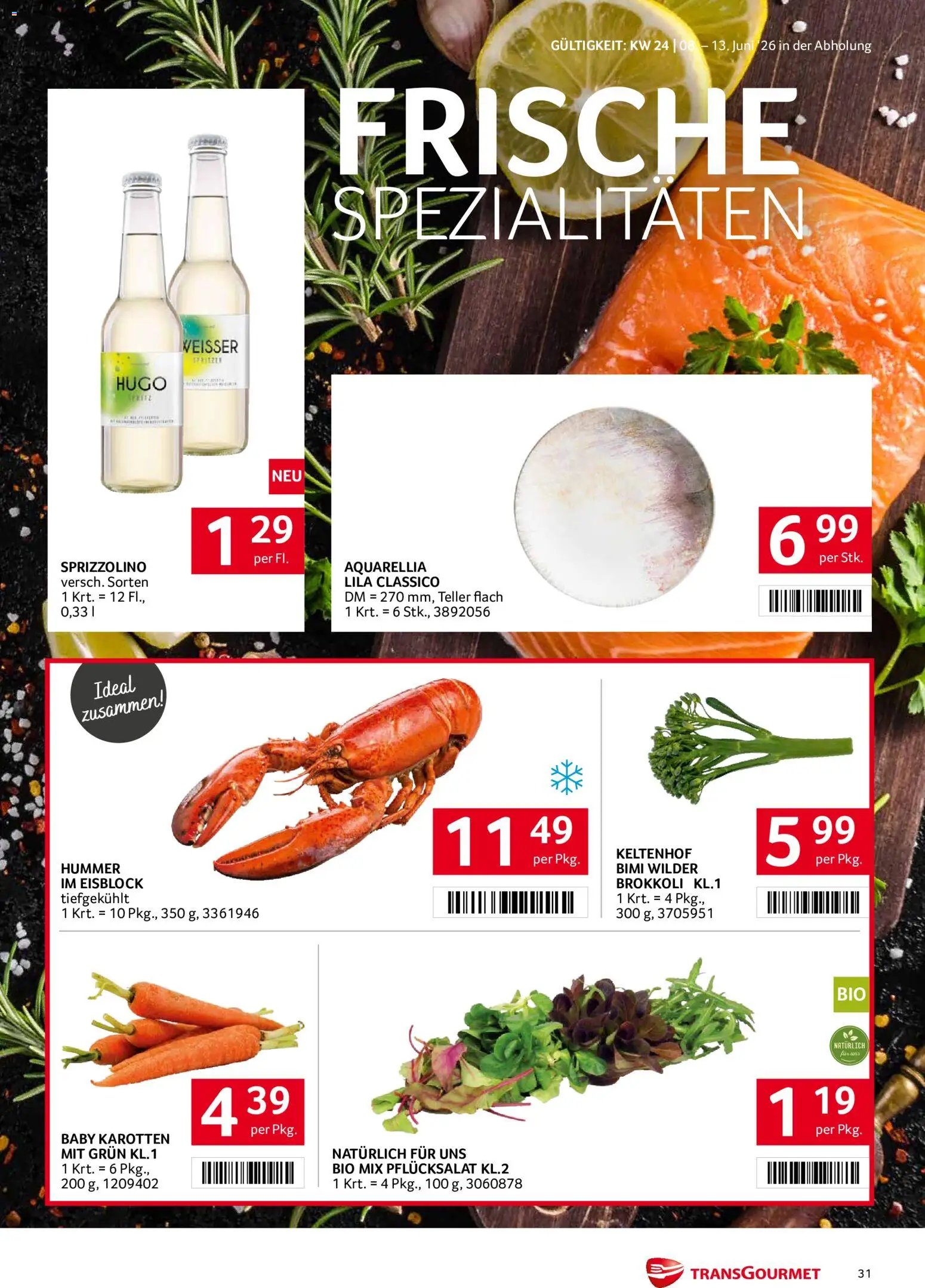 Transgourmet Flugblatt