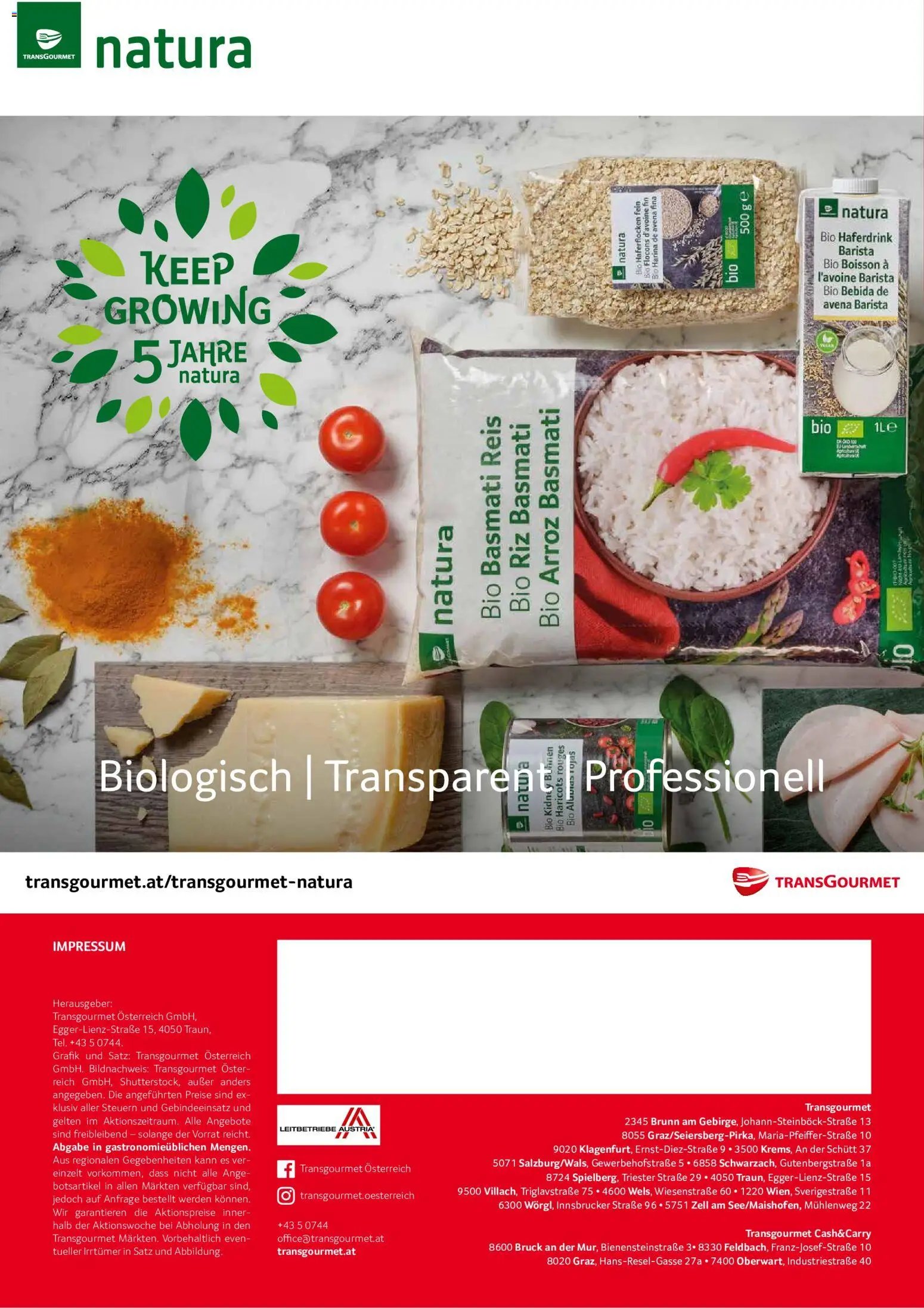 Transgourmet Flugblatt