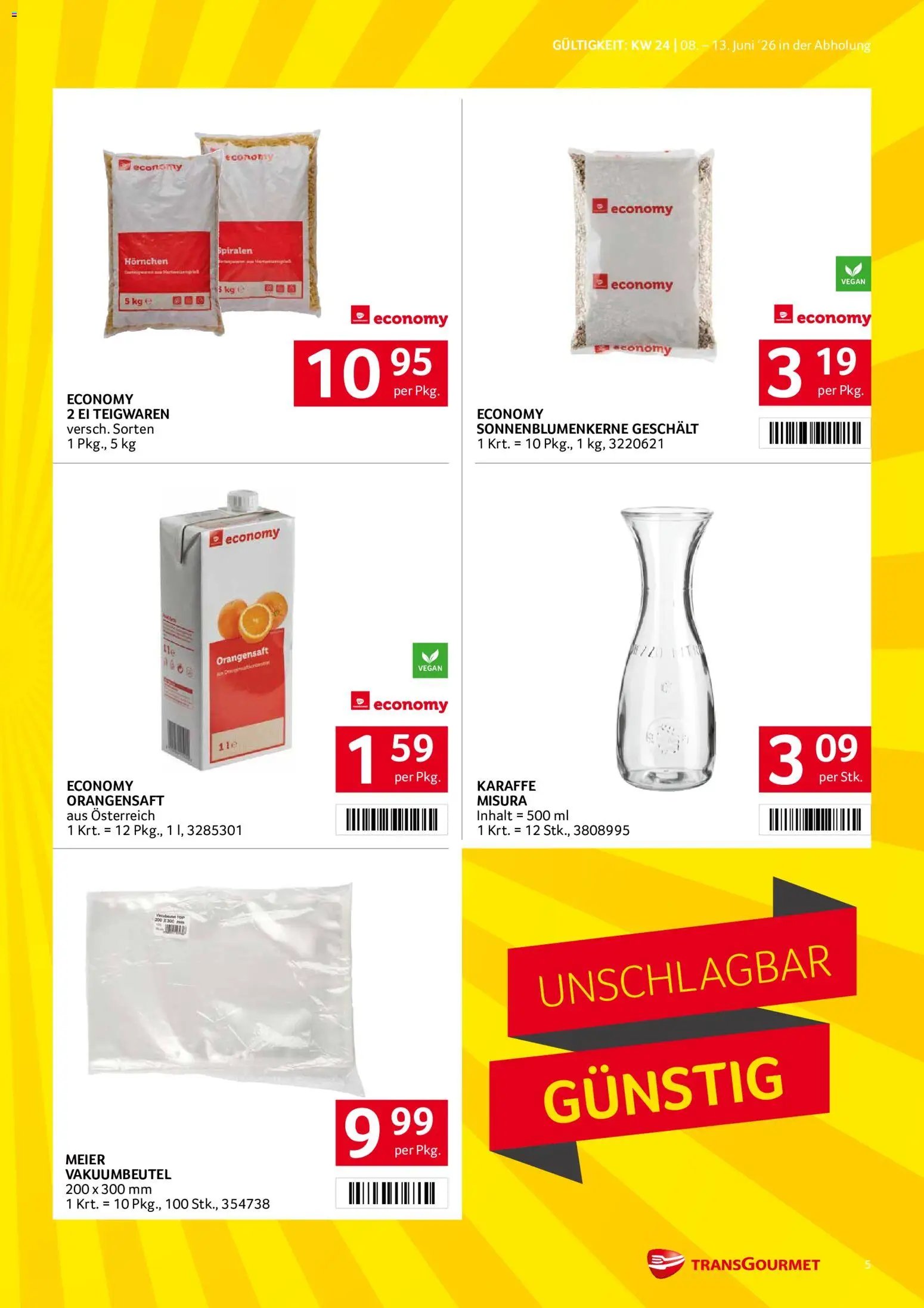 Transgourmet Flugblatt