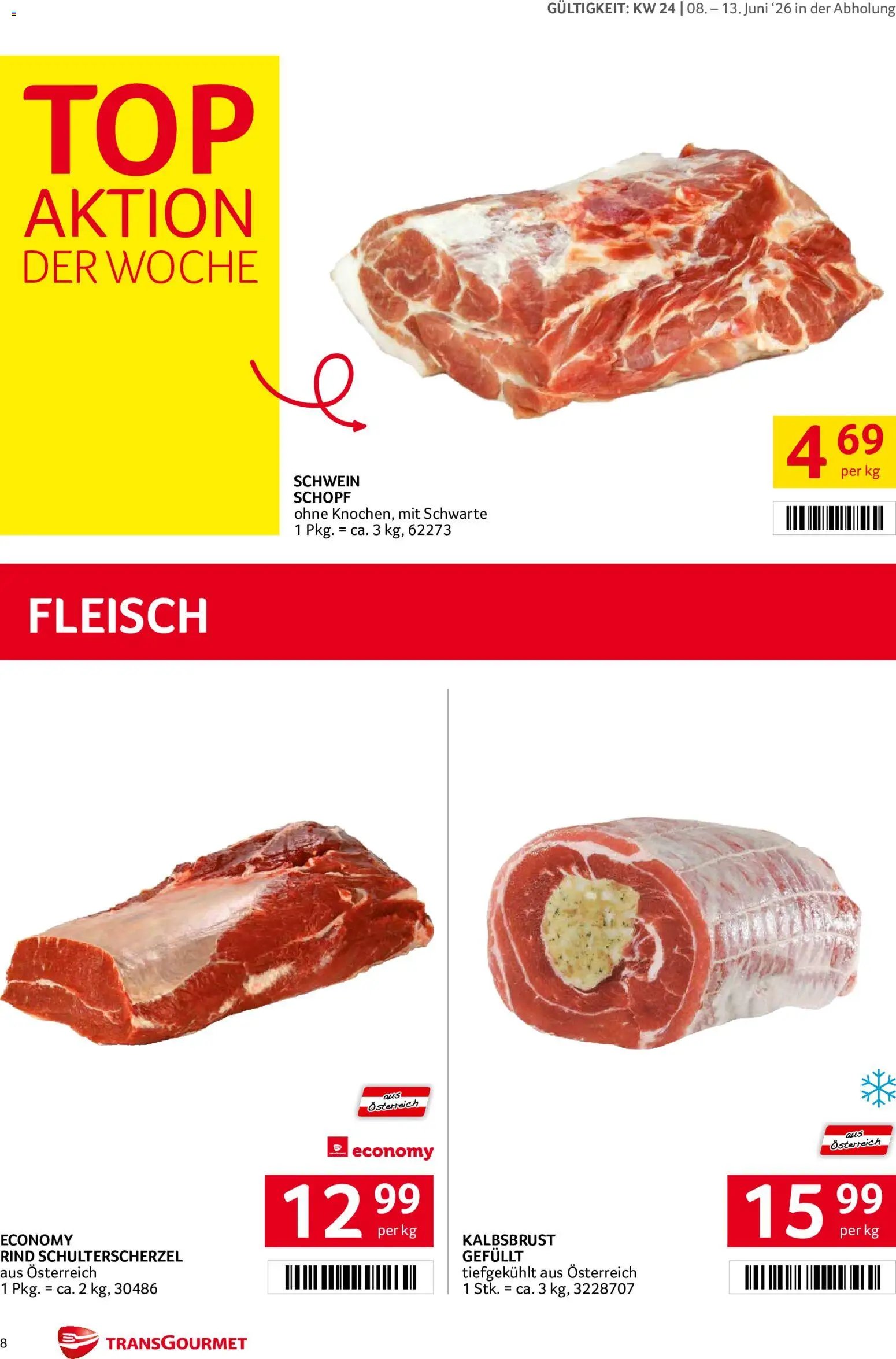 Transgourmet Flugblatt