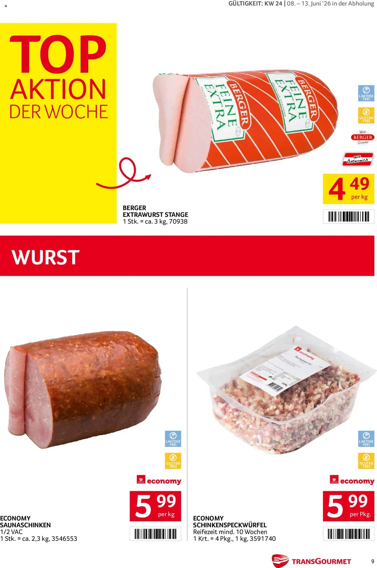 Transgourmet Flugblatt