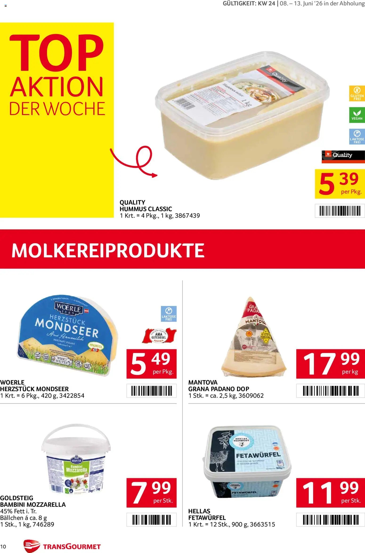 Transgourmet Flugblatt