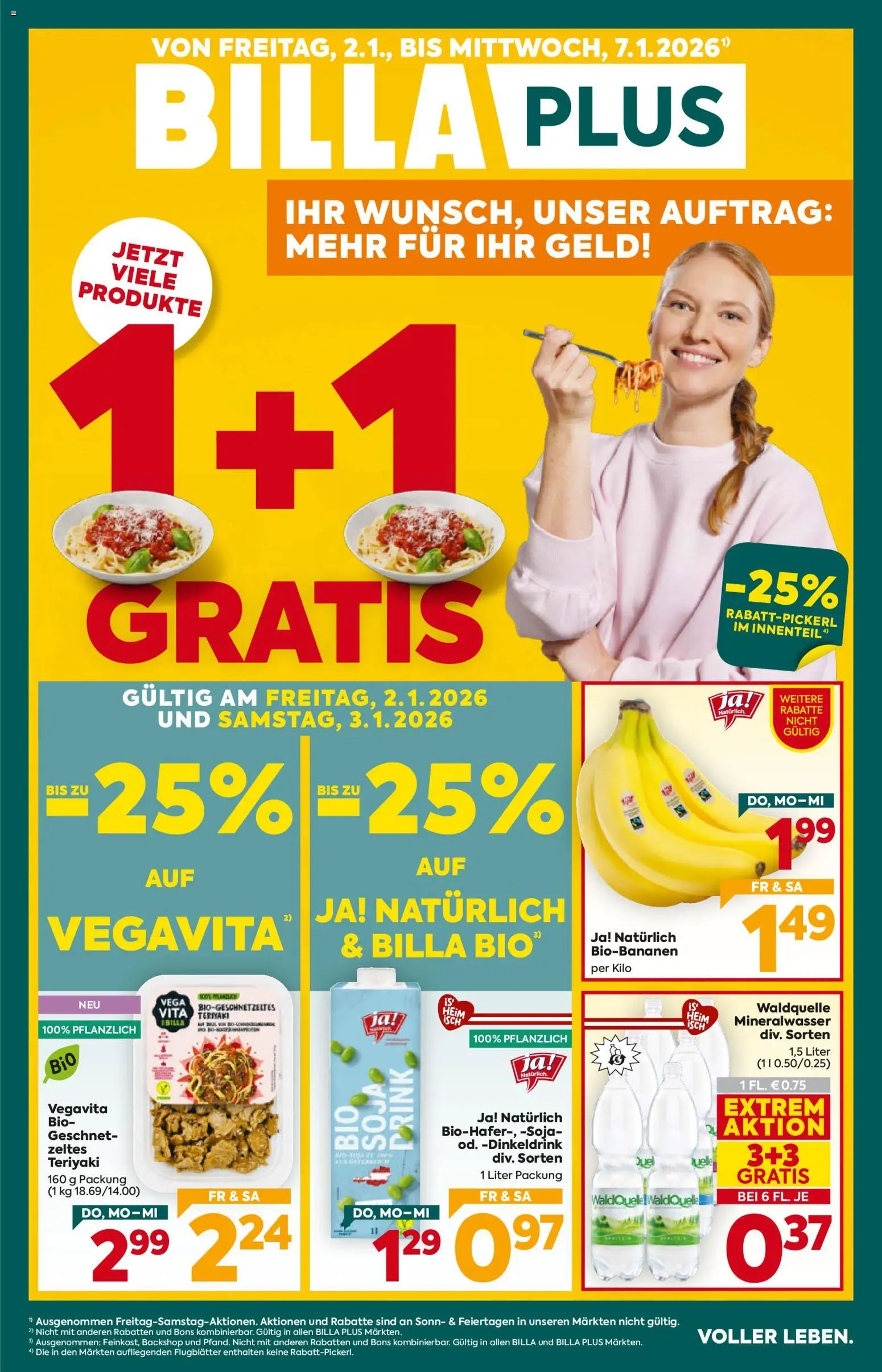 Billa Plus Flugblatt - Tirol